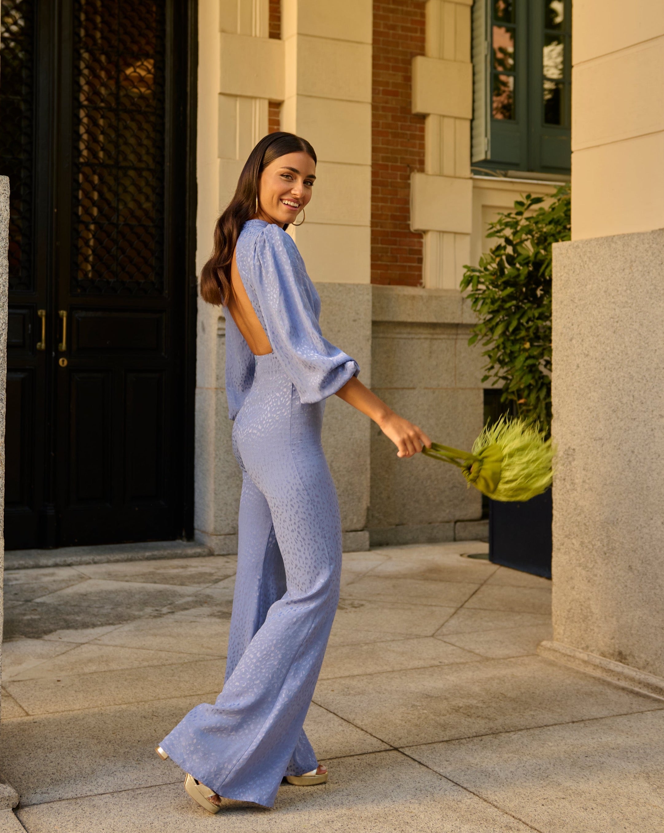 Julia Blue Jumpsuit