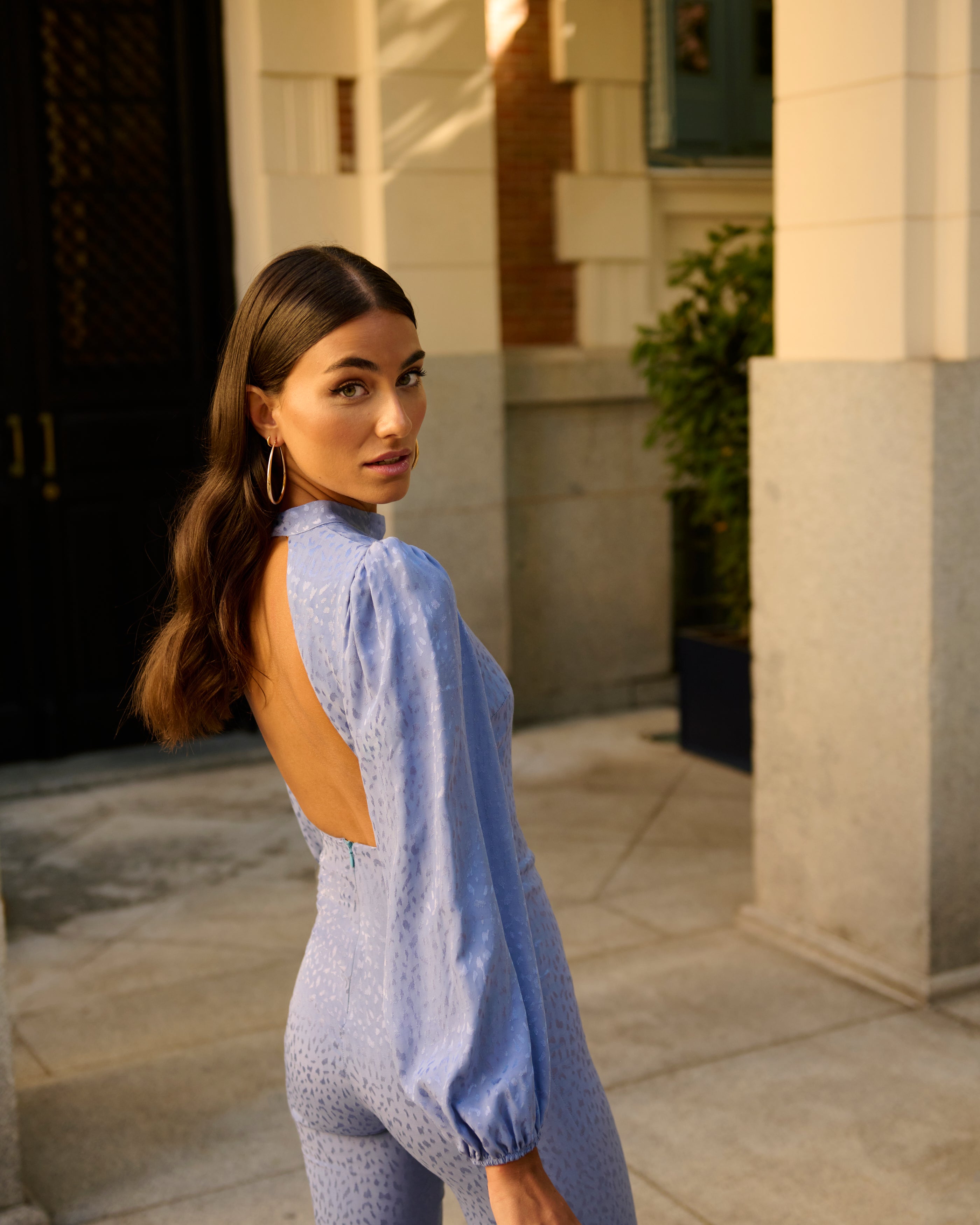 Julia Blue Jumpsuit