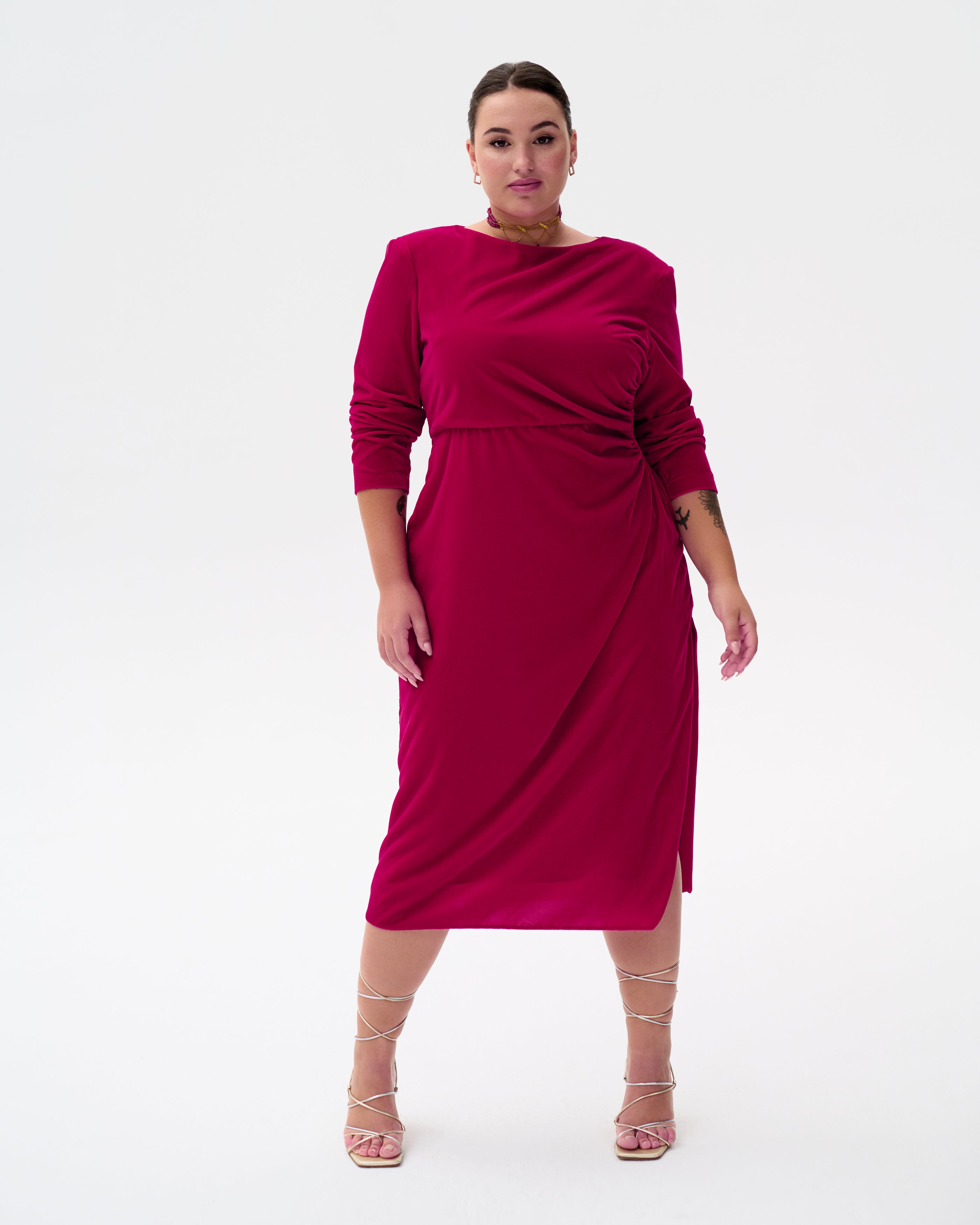 Vestido Casiopea Fucsia