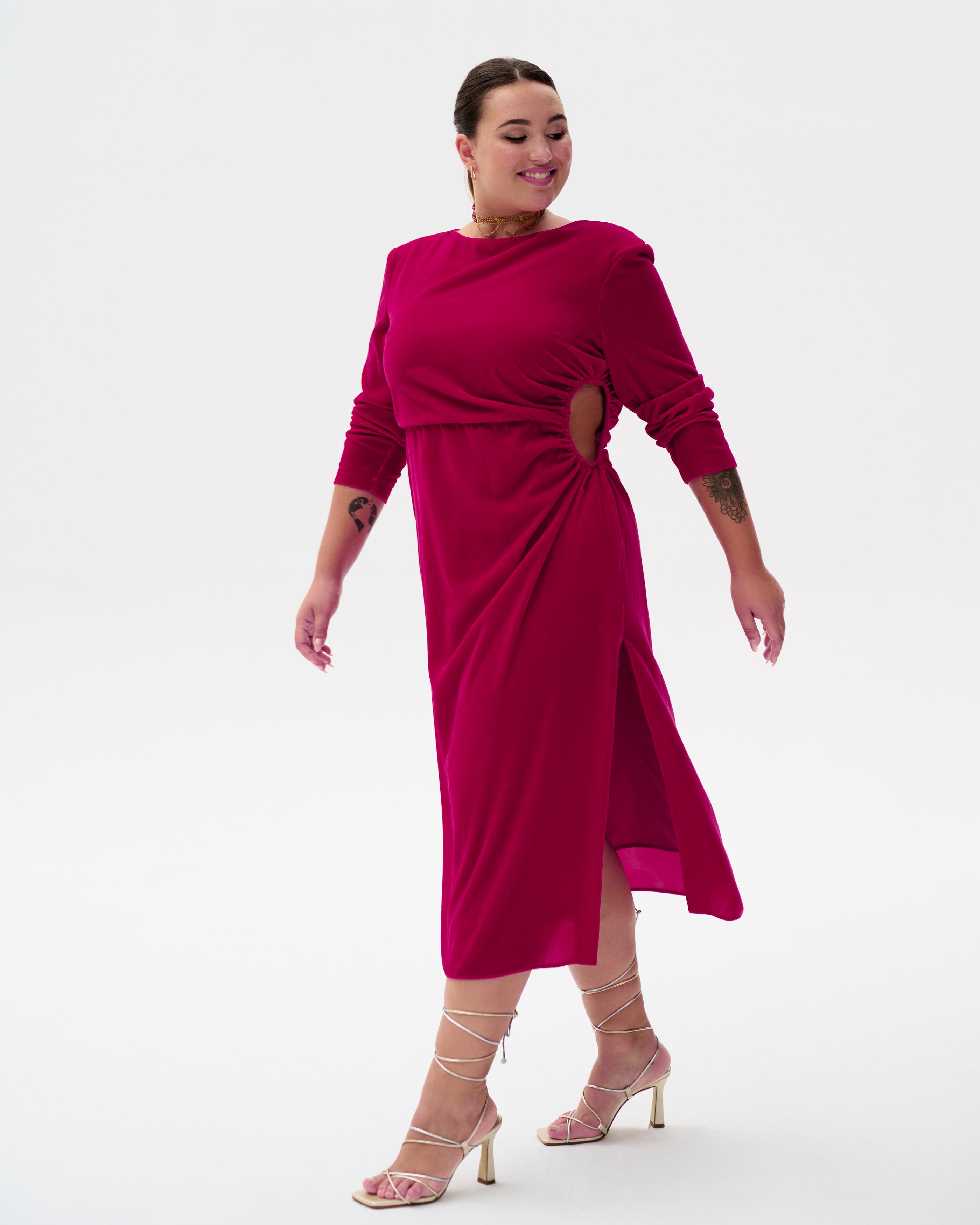 Vestido Casiopea Fucsia