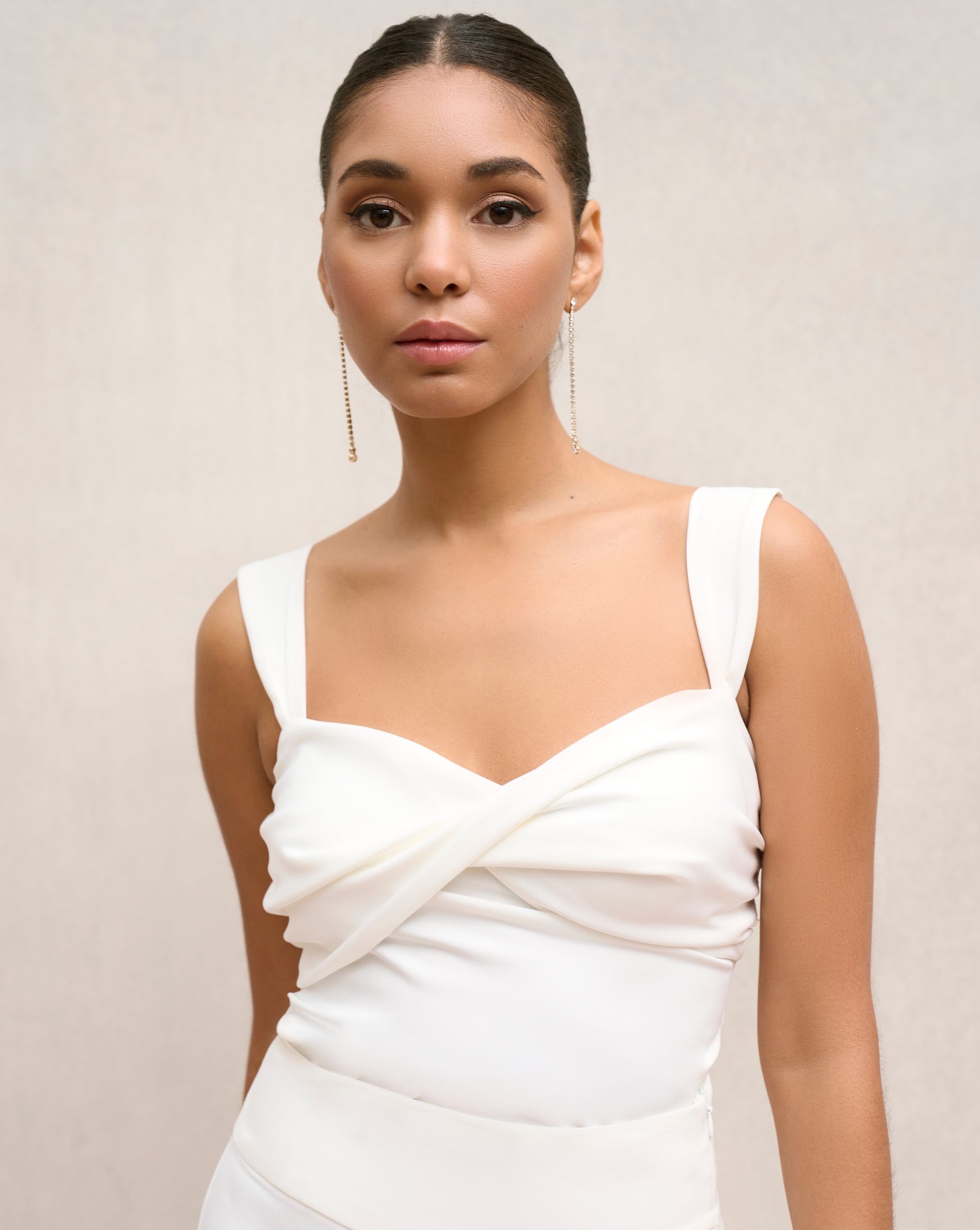 Top Capri Blanc