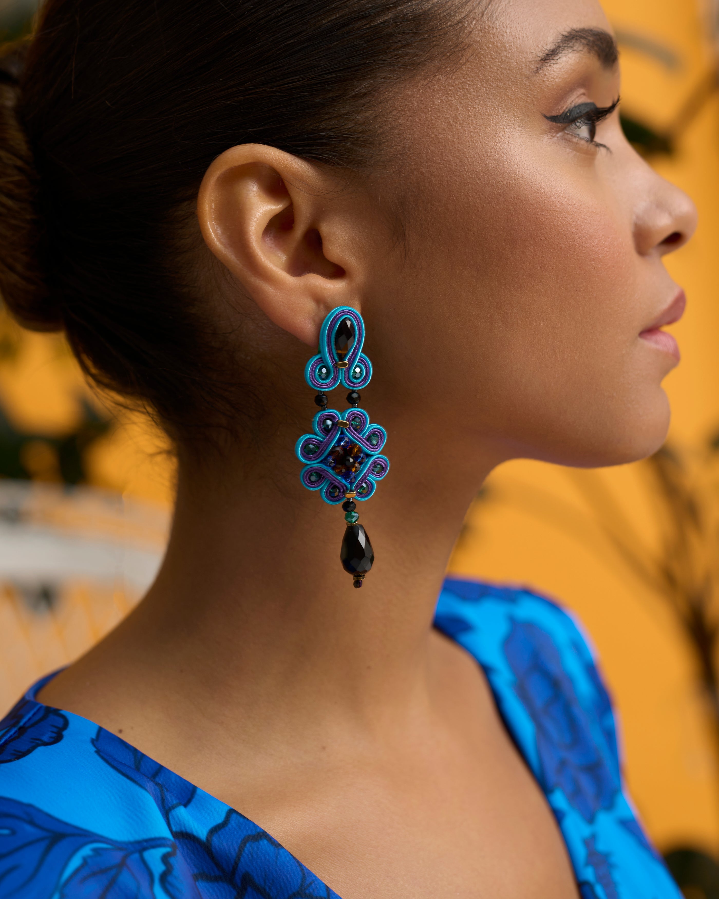 Saturday Violette Earrings by Musula