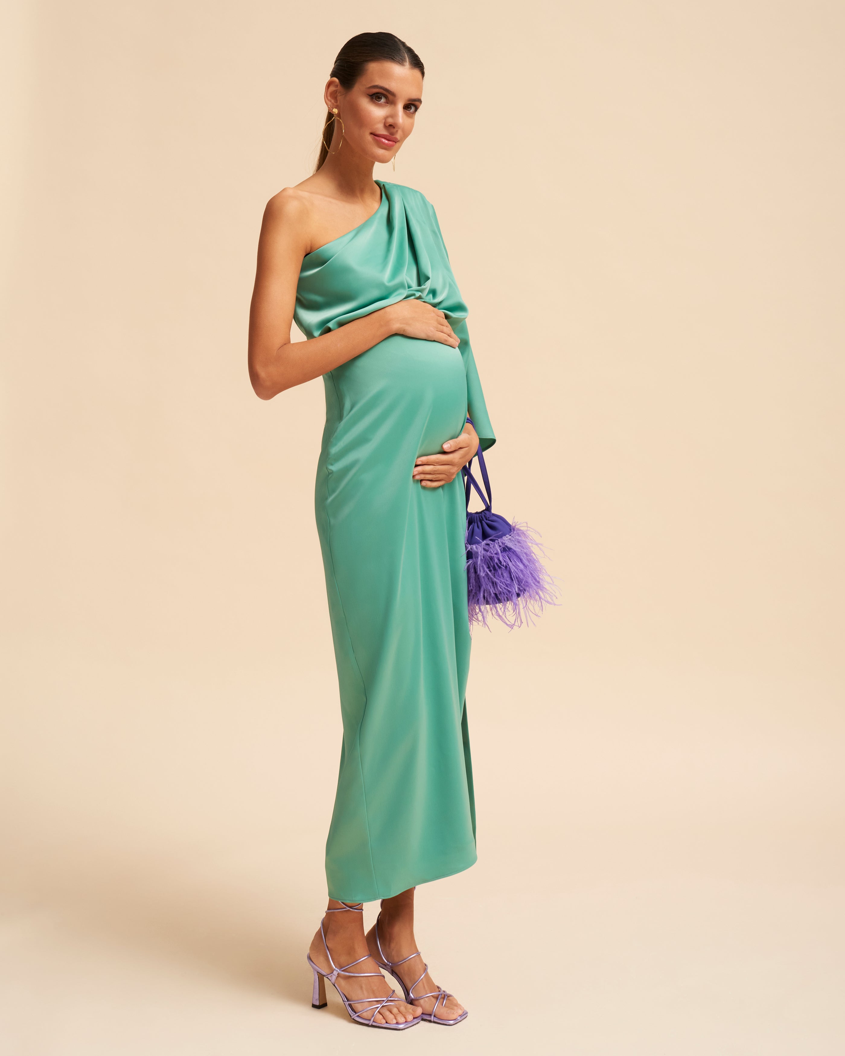 Vestido Deia Celadón