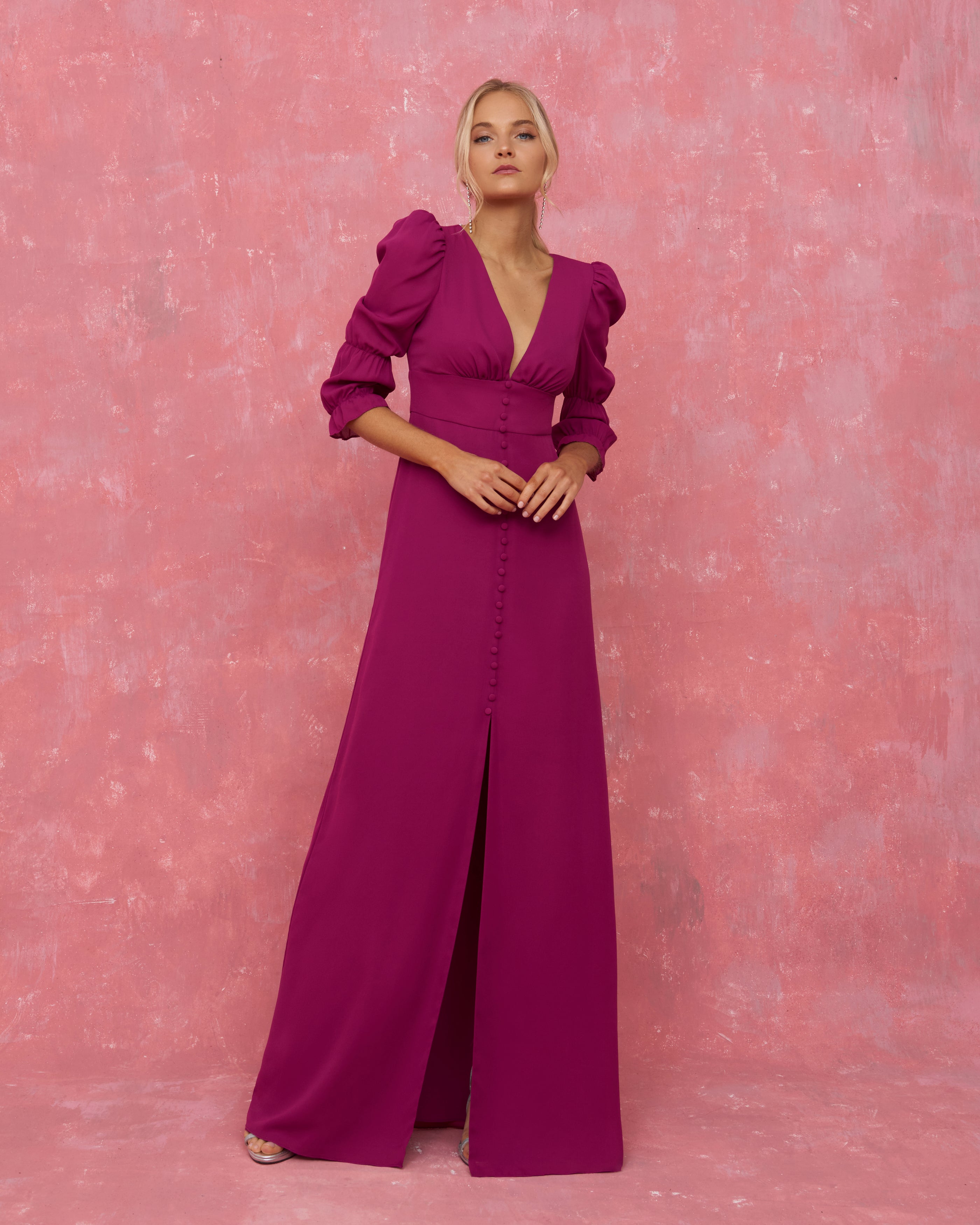 Vestido Manola Morado