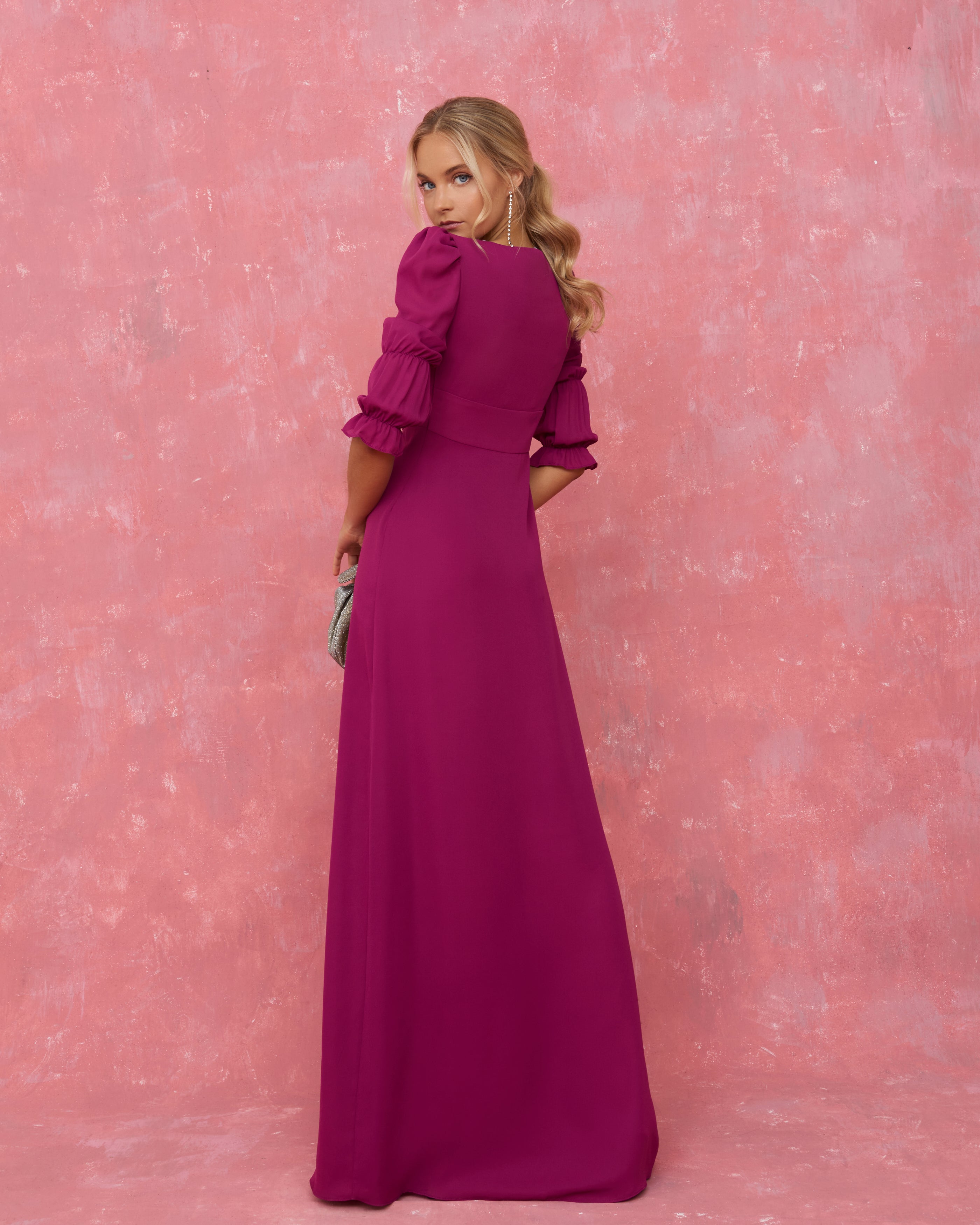 Vestido Manola Morado