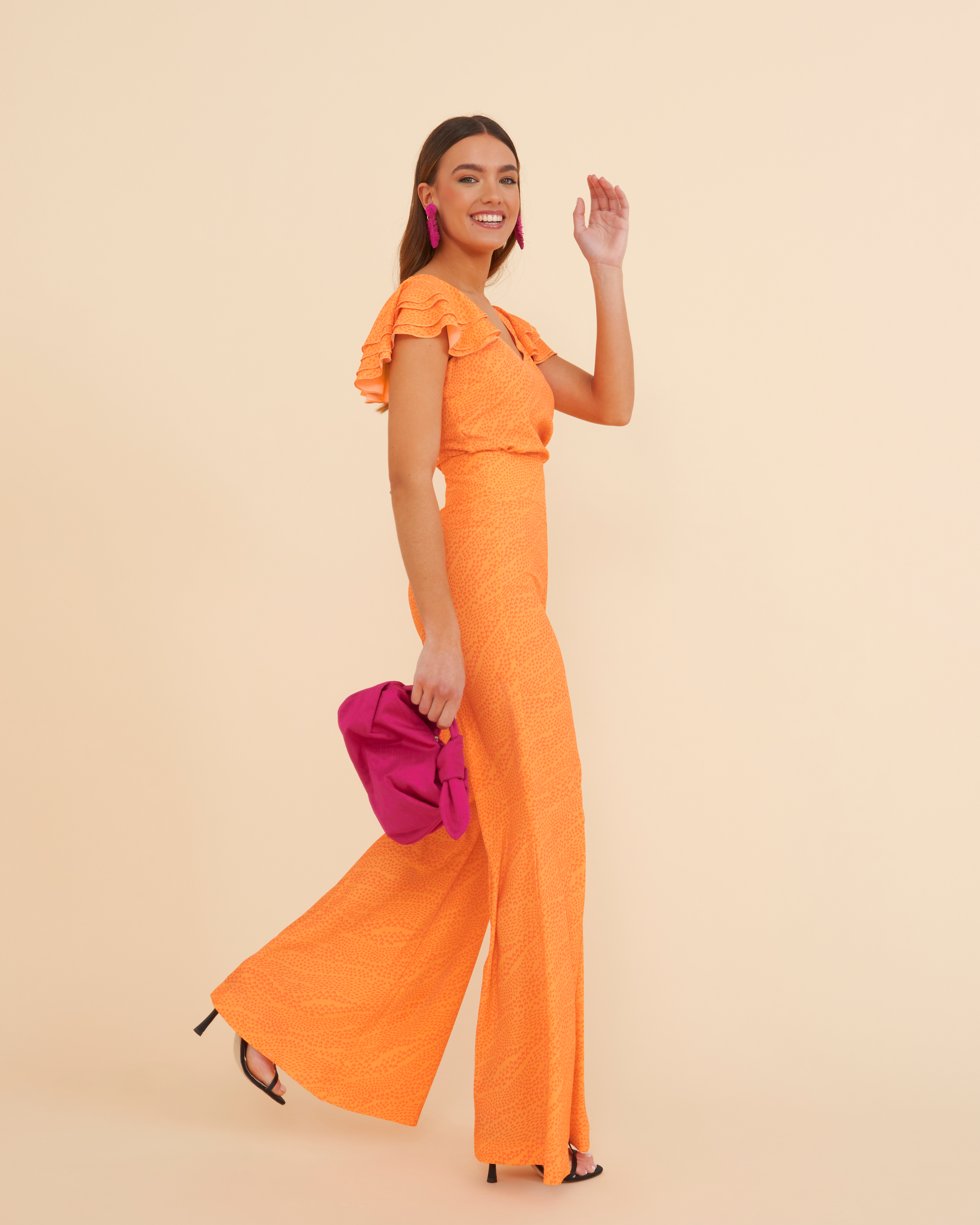 Niza Nubia naranja Trousers