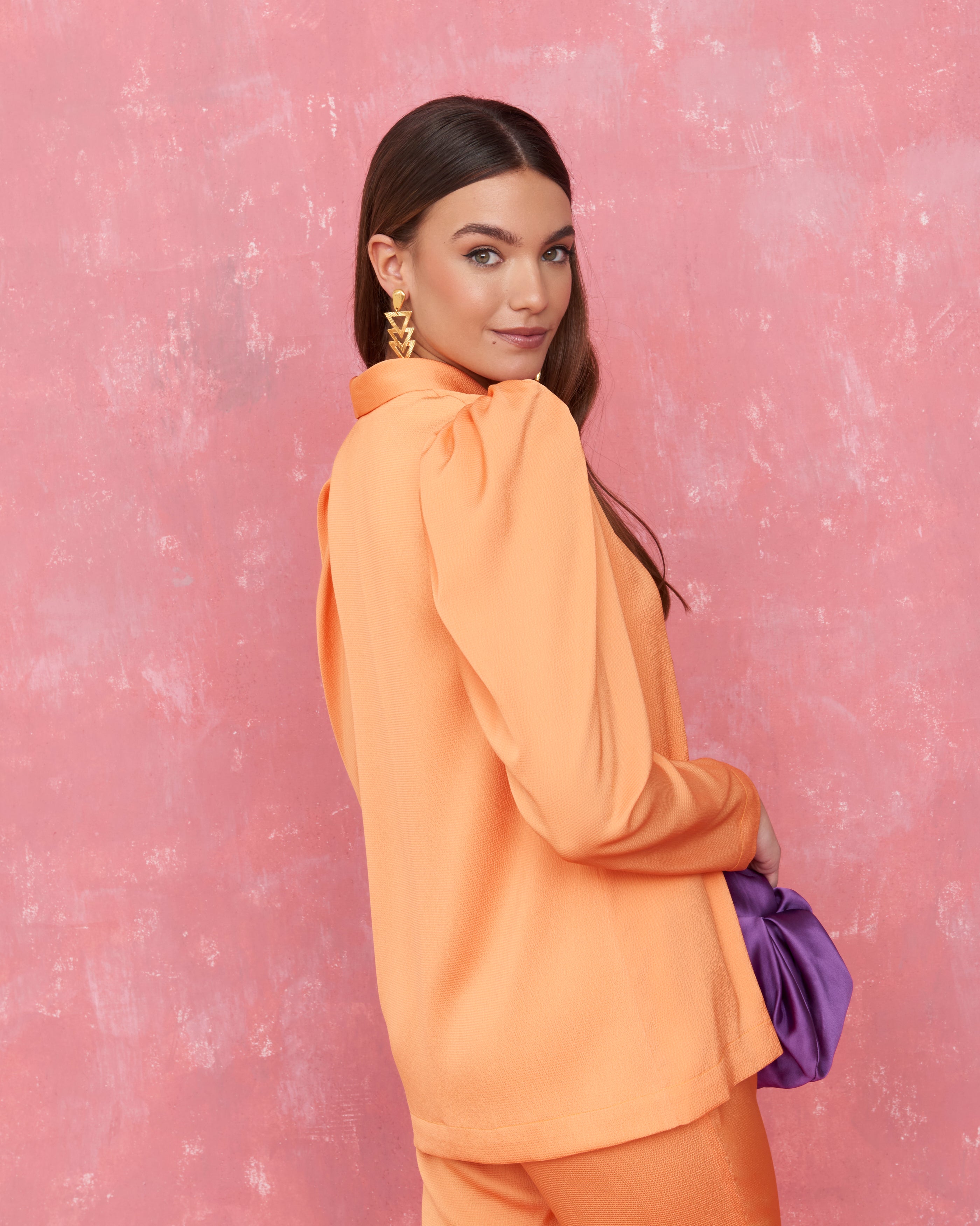 Blazer Rose Naranja