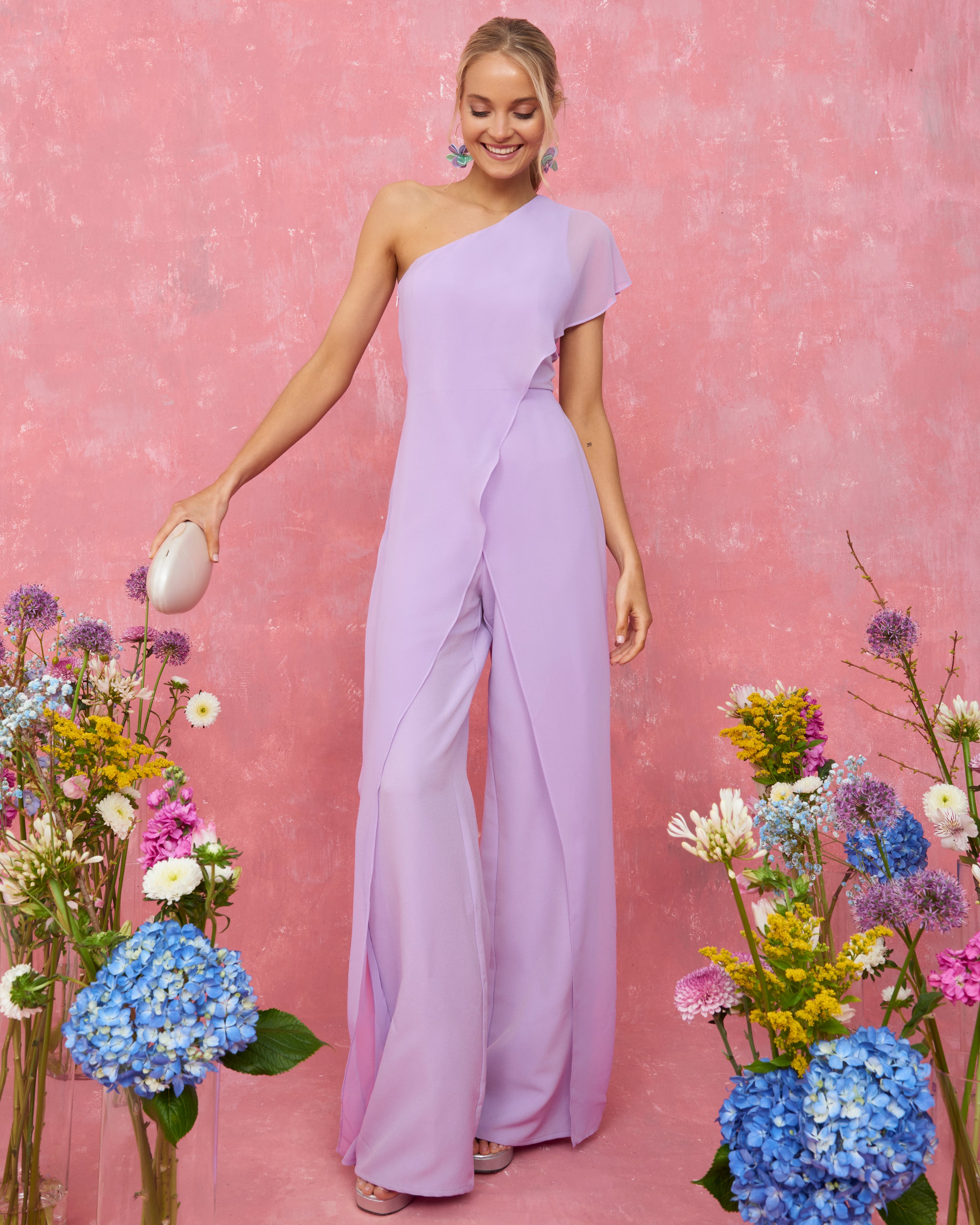 Sera Lavender Jumpsuit