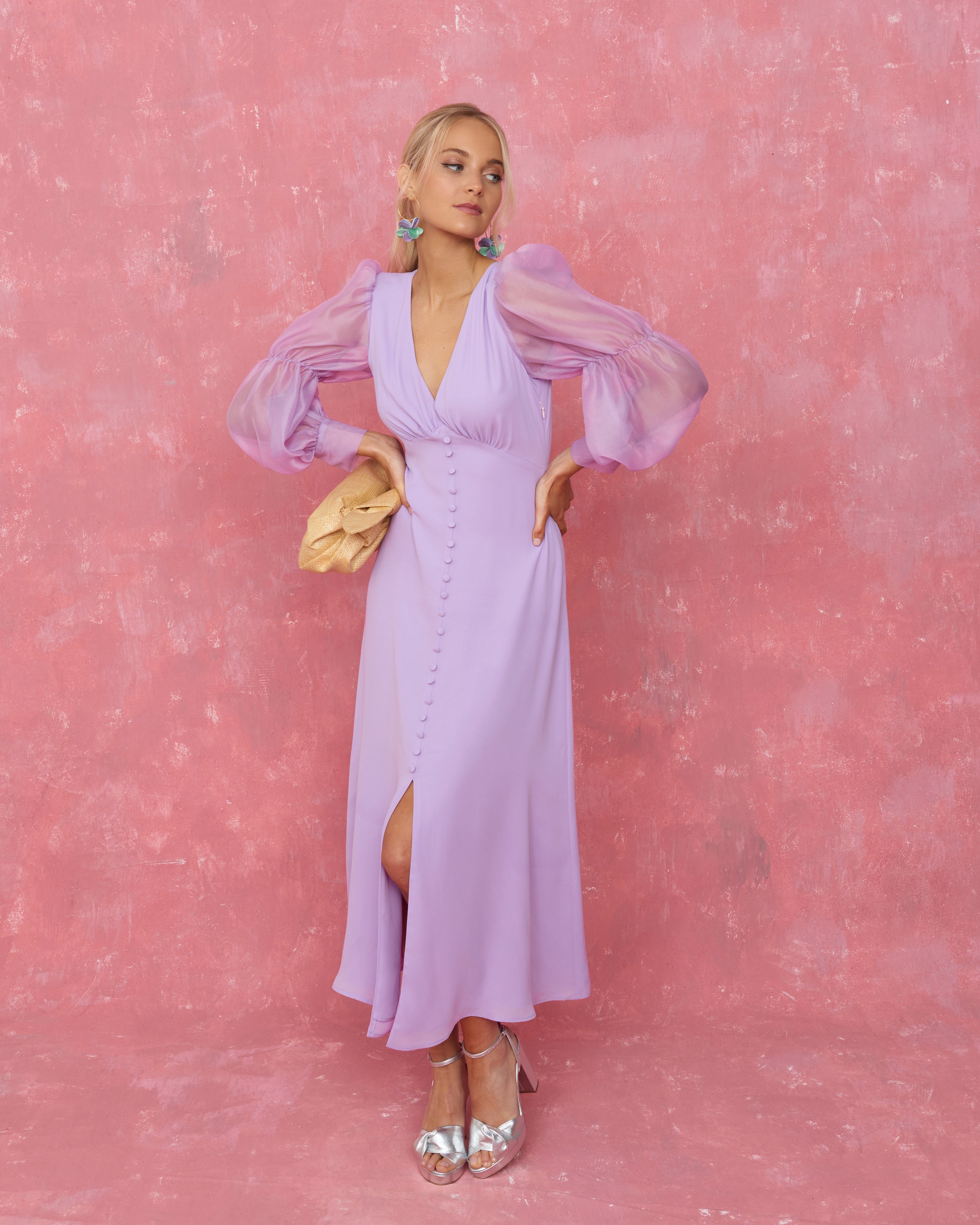 Robe Jacinto Lavande
