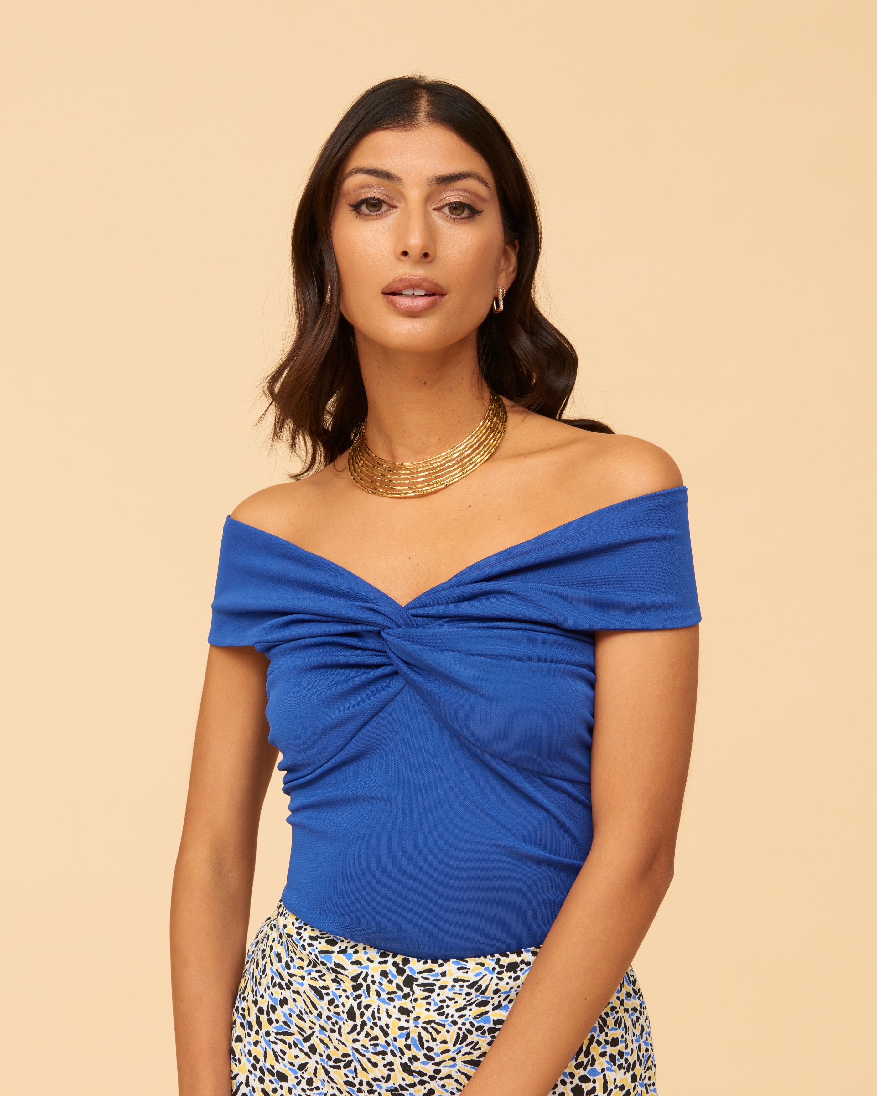 Palmira Blue Top