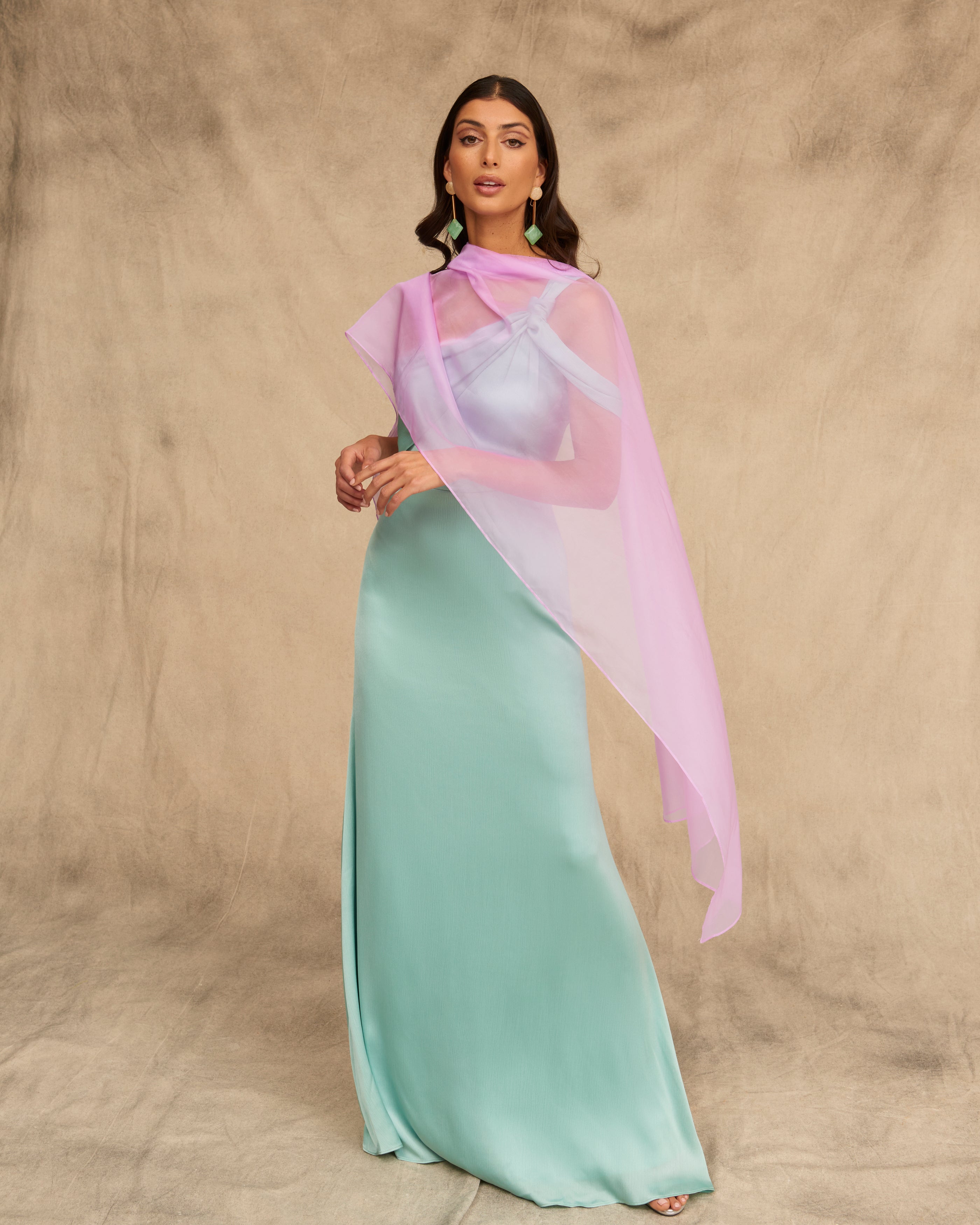 Robe Vittoria Vert eau