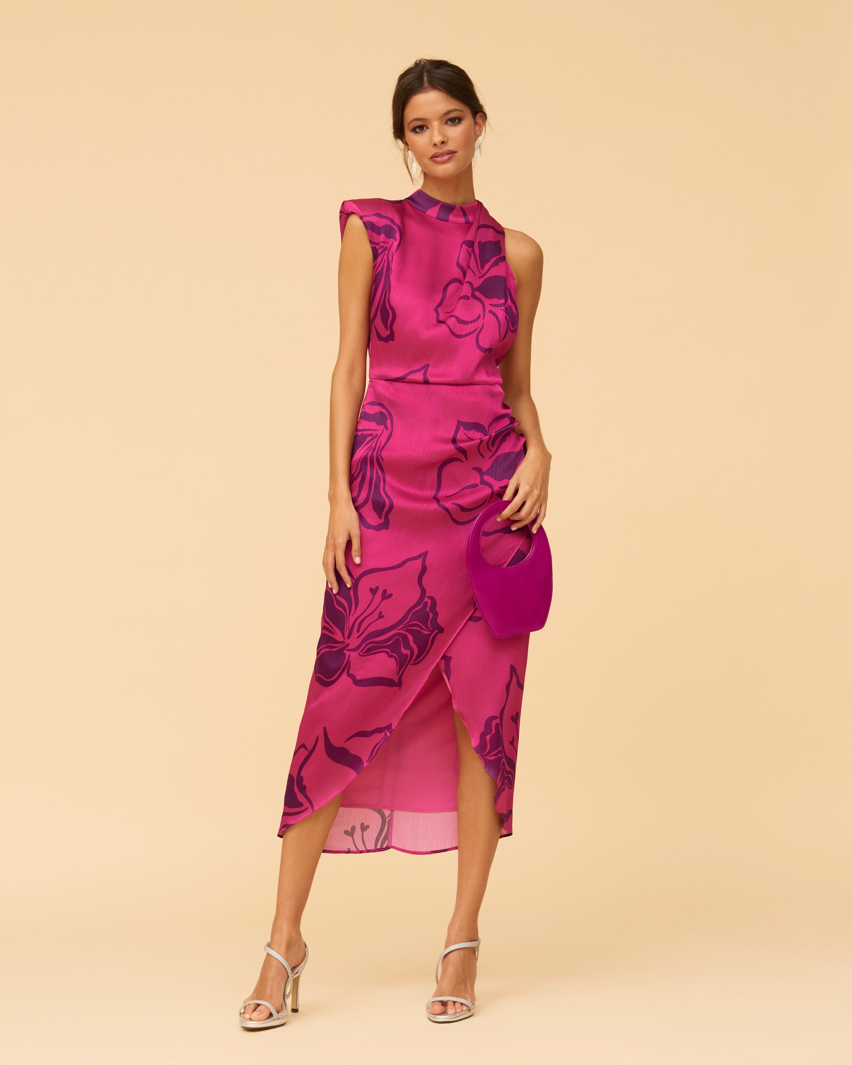Francesca Aura fucsia Dress
