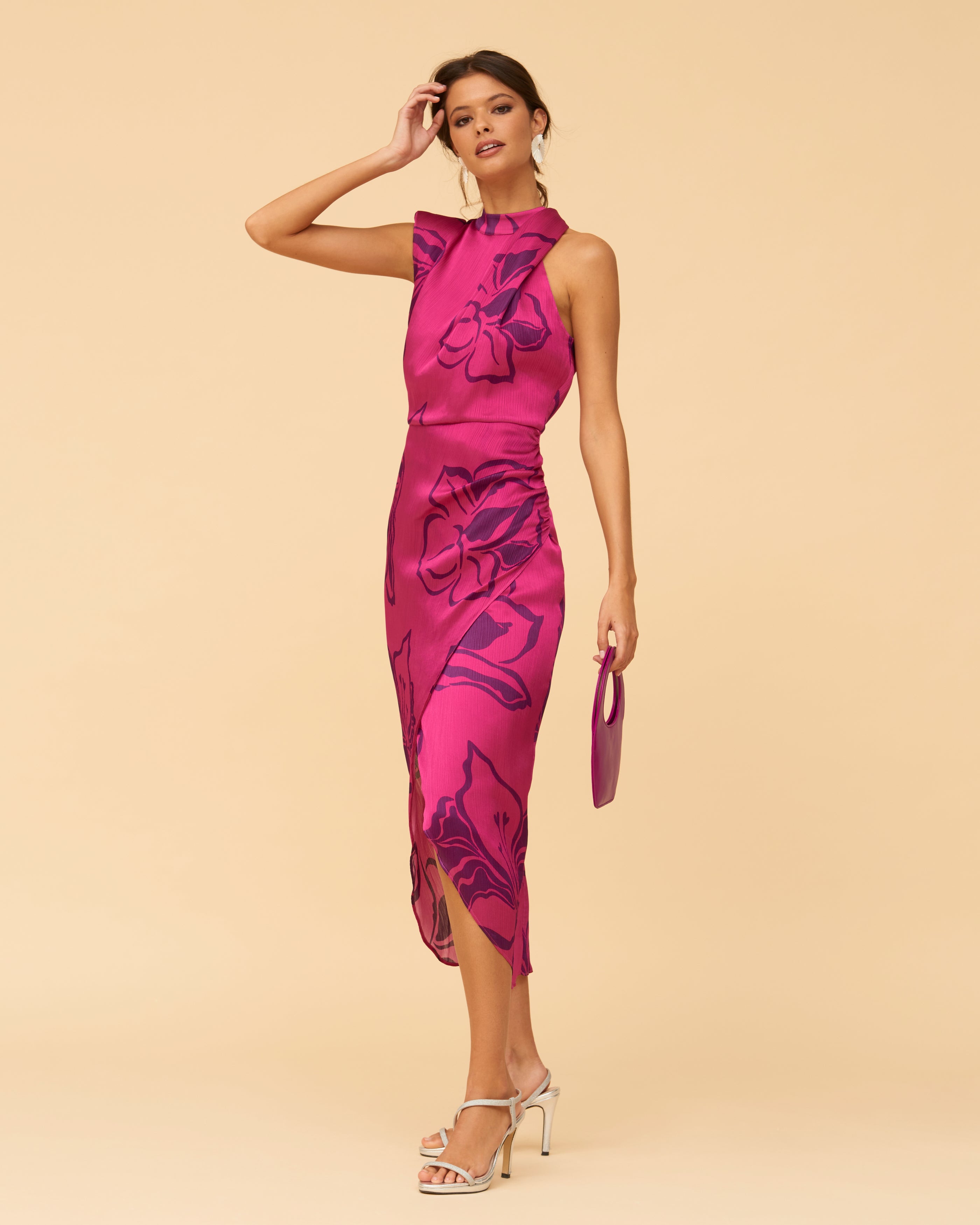 Francesca Aura fucsia Dress