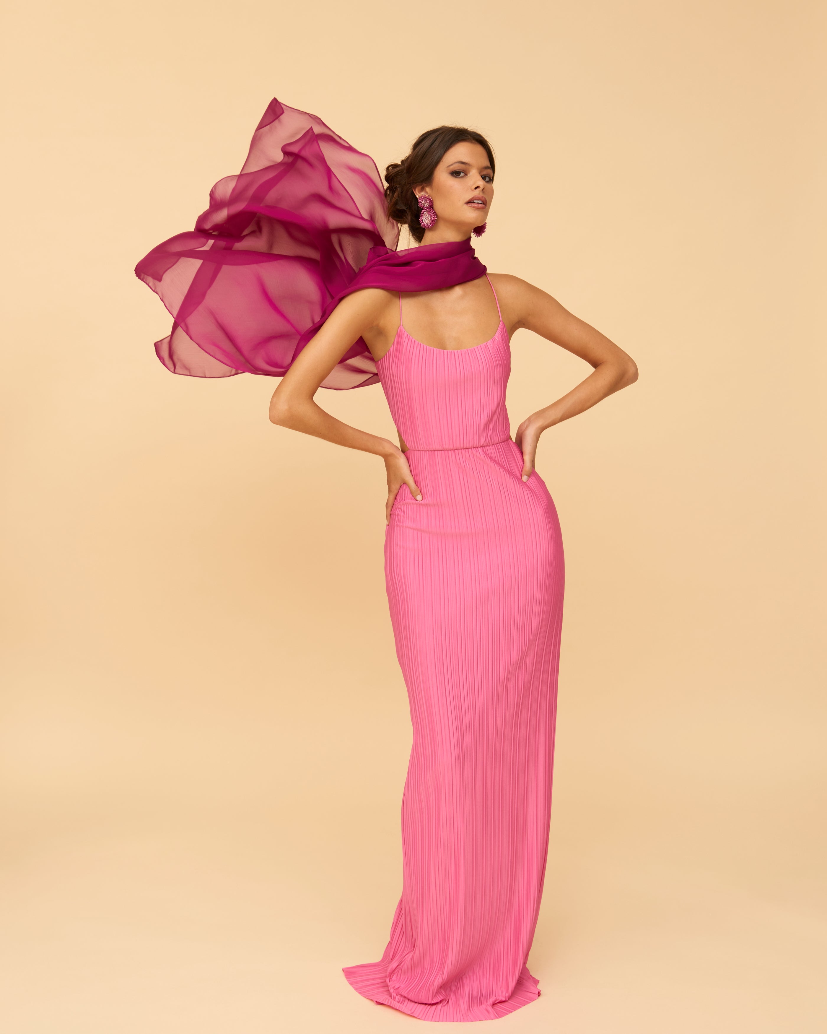 Vestido Ginebra Rosa