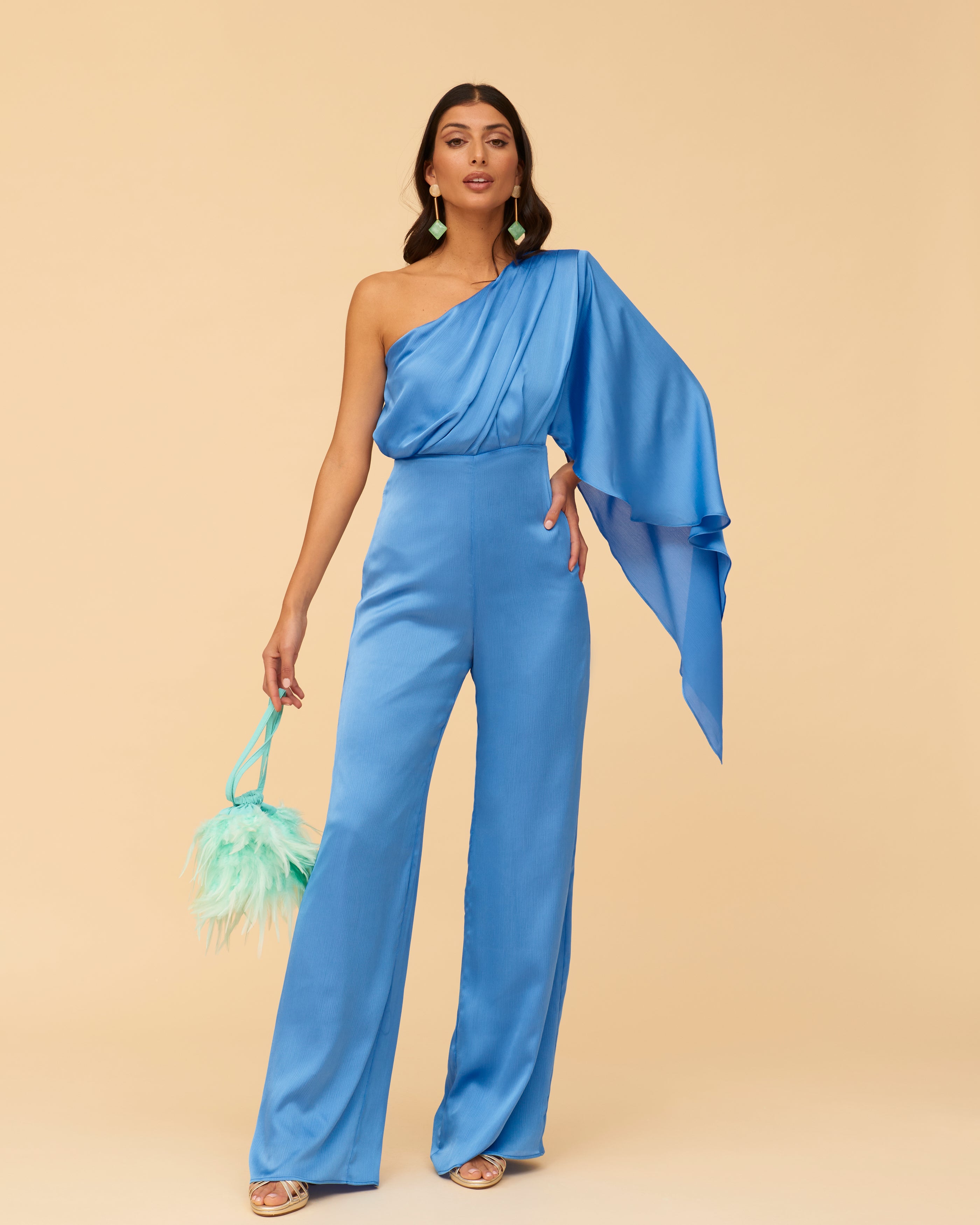 Deia Blue Jumpsuit