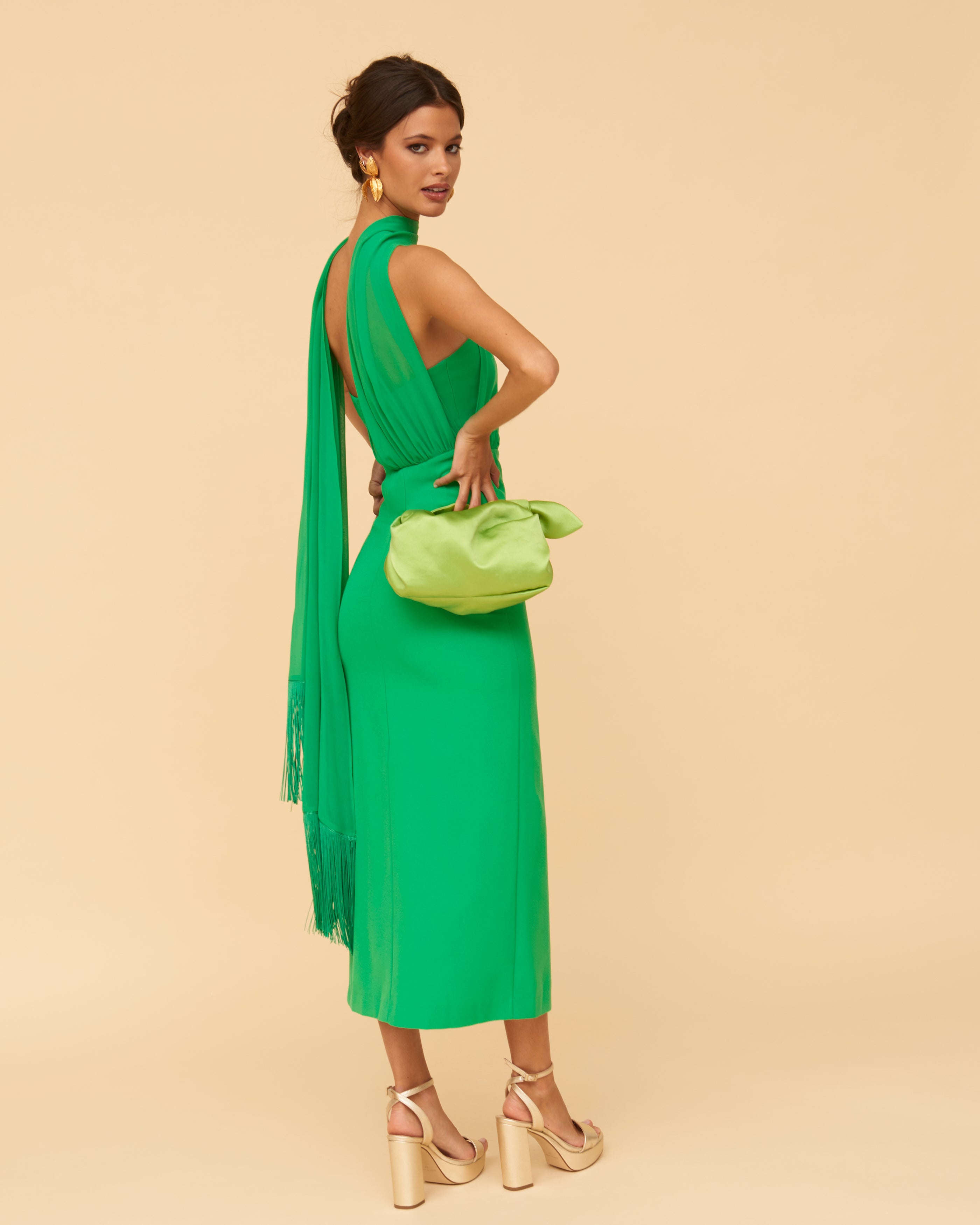 Robe Lyretta Vert