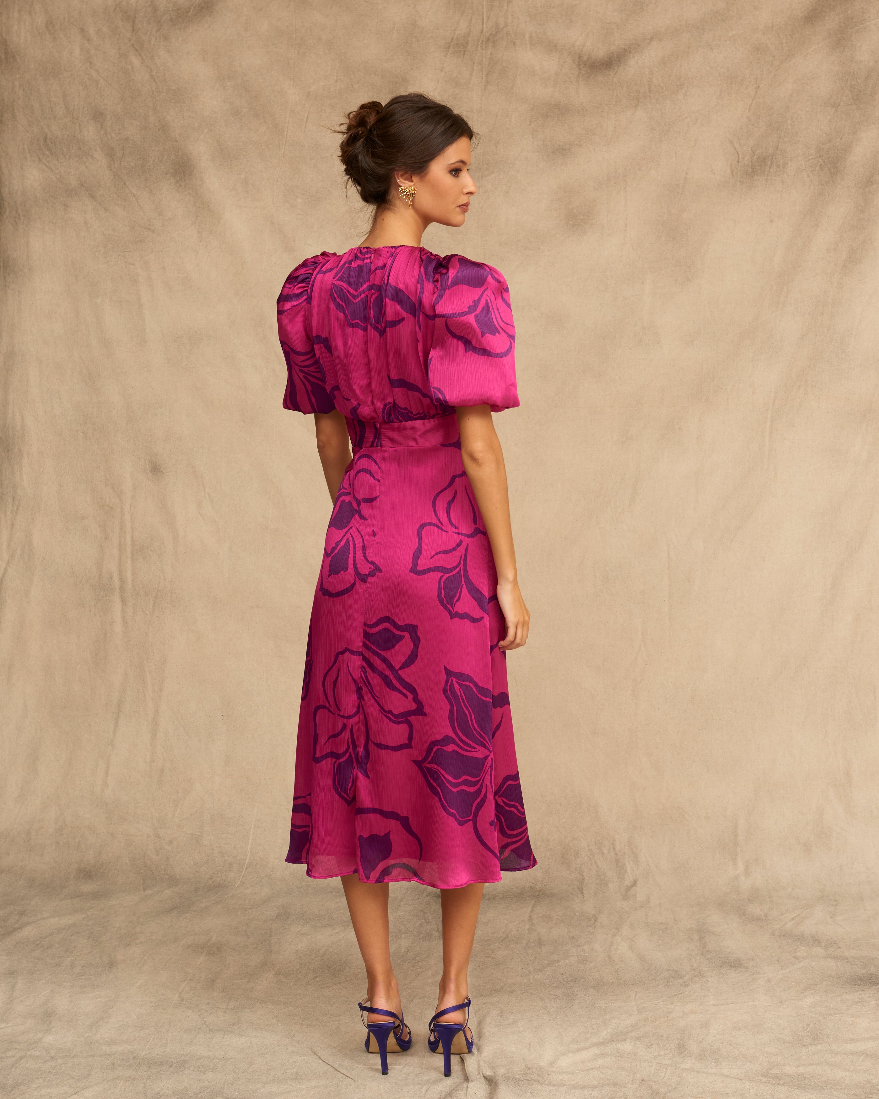 Angelique Aura fucsia Dress