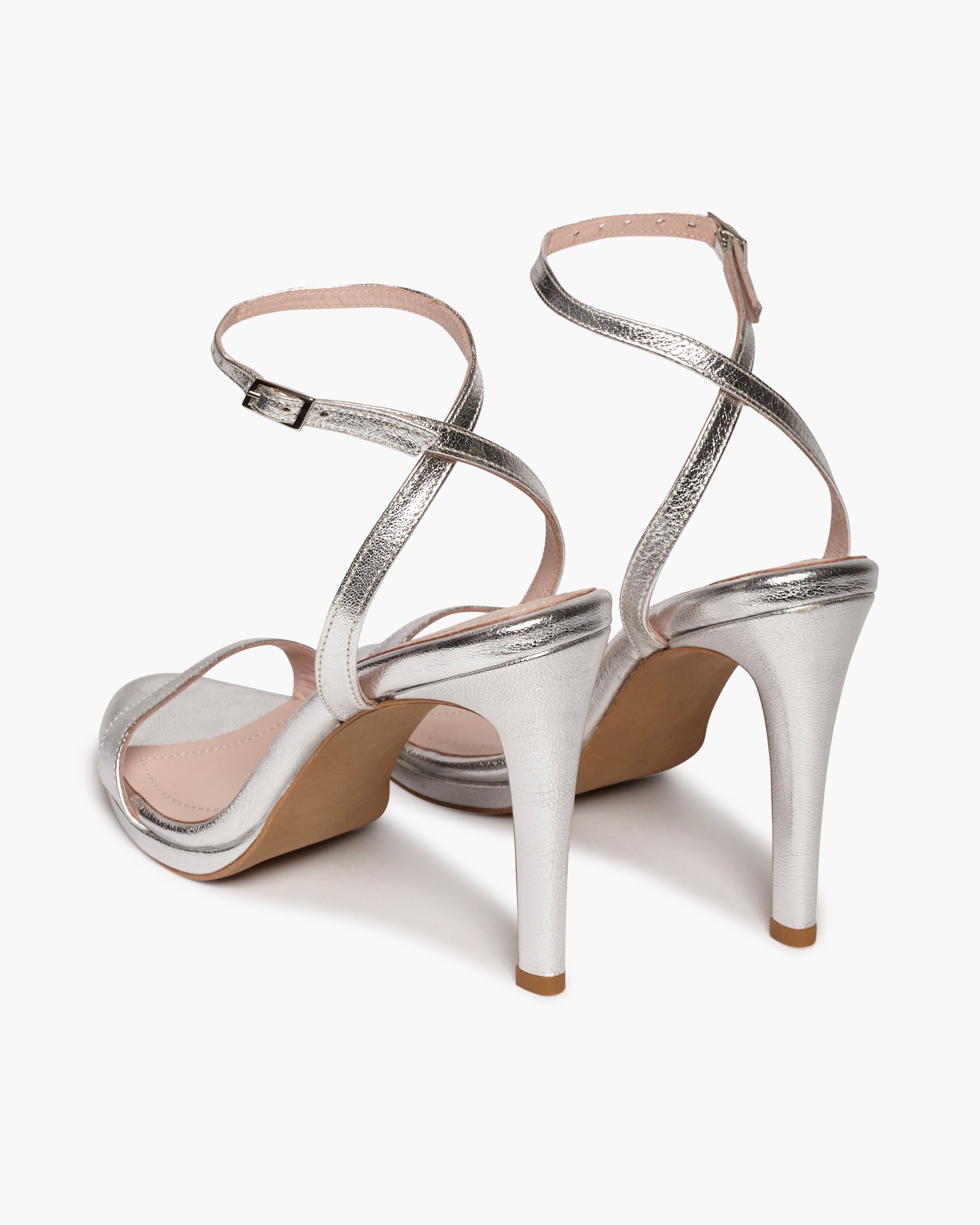 Sandales Leah Argent