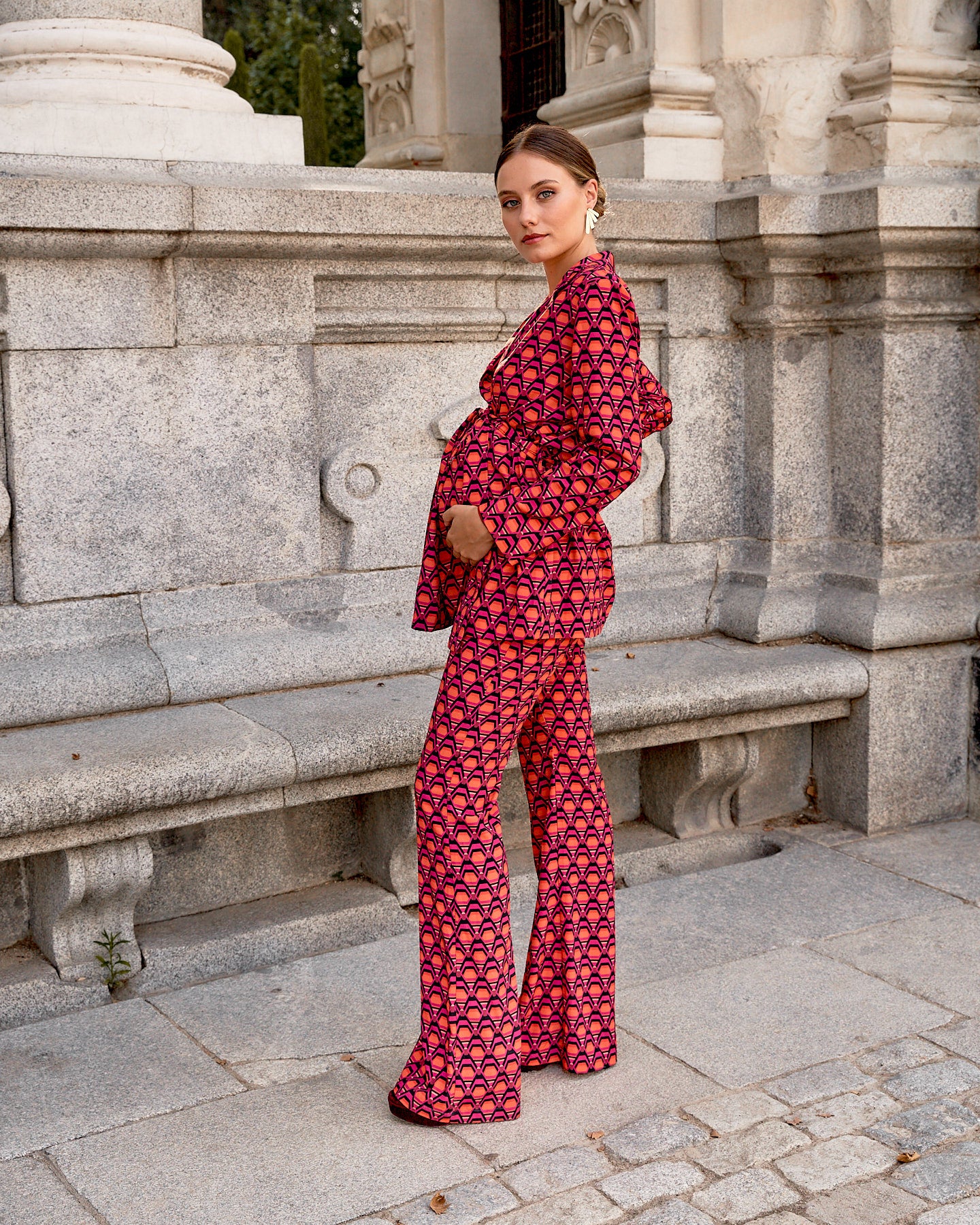 Pantalon Naxos Géométrique
