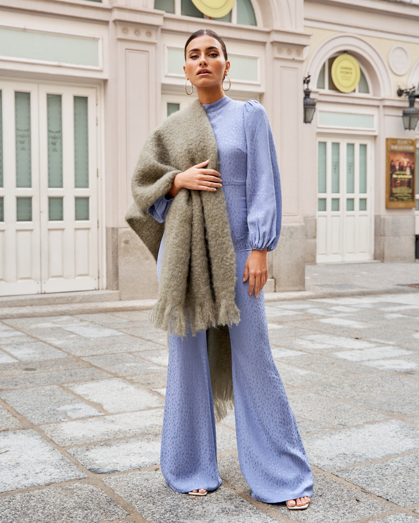 Chal de Mohair Verde