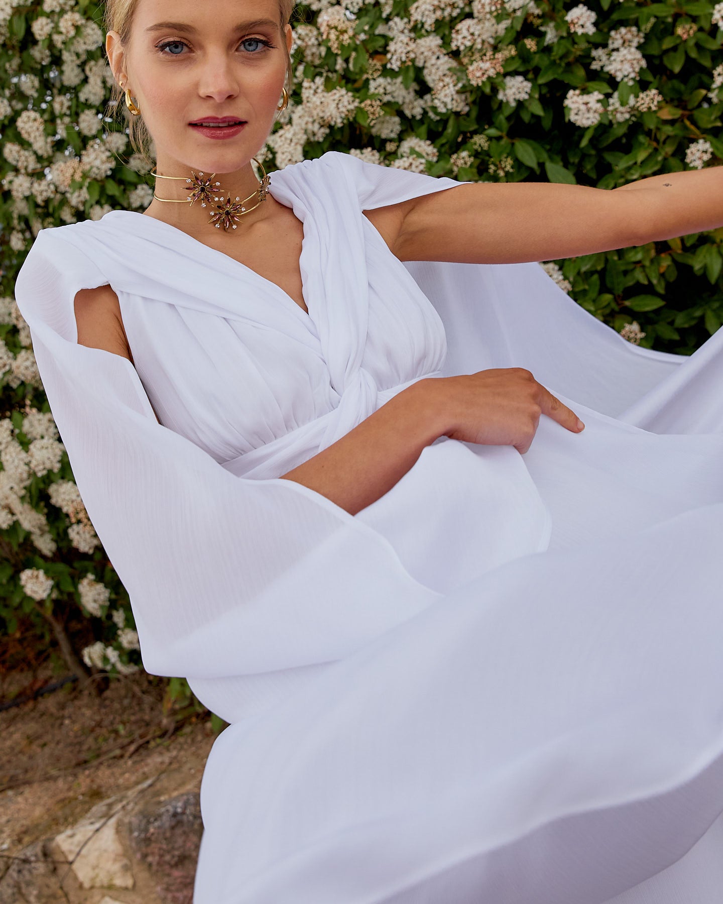 Catalina White Dress