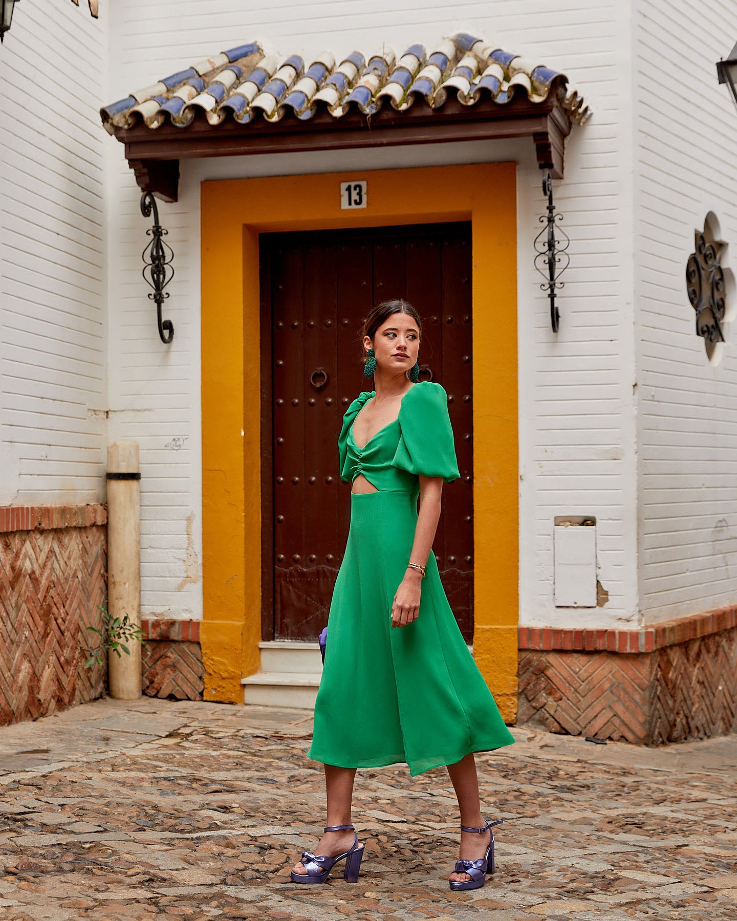Camila Green Dress