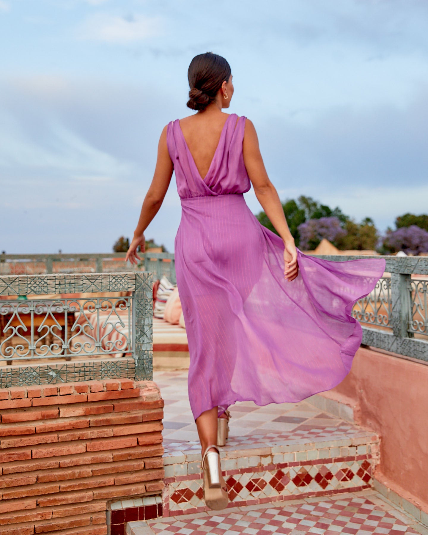 Robe Luxor Violet