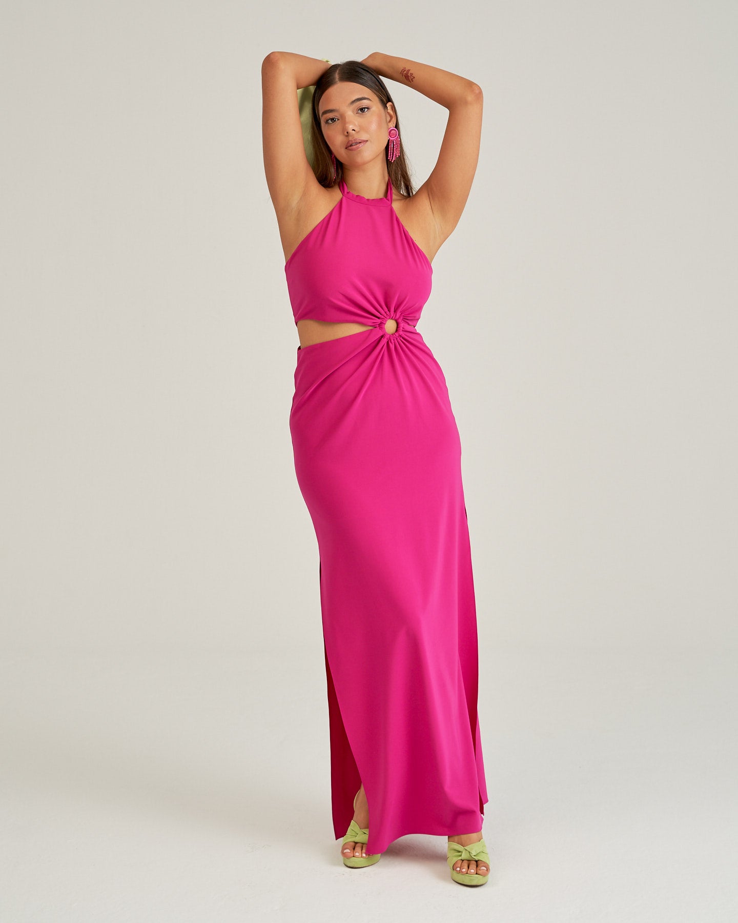 Vestido Adriático Fucsia