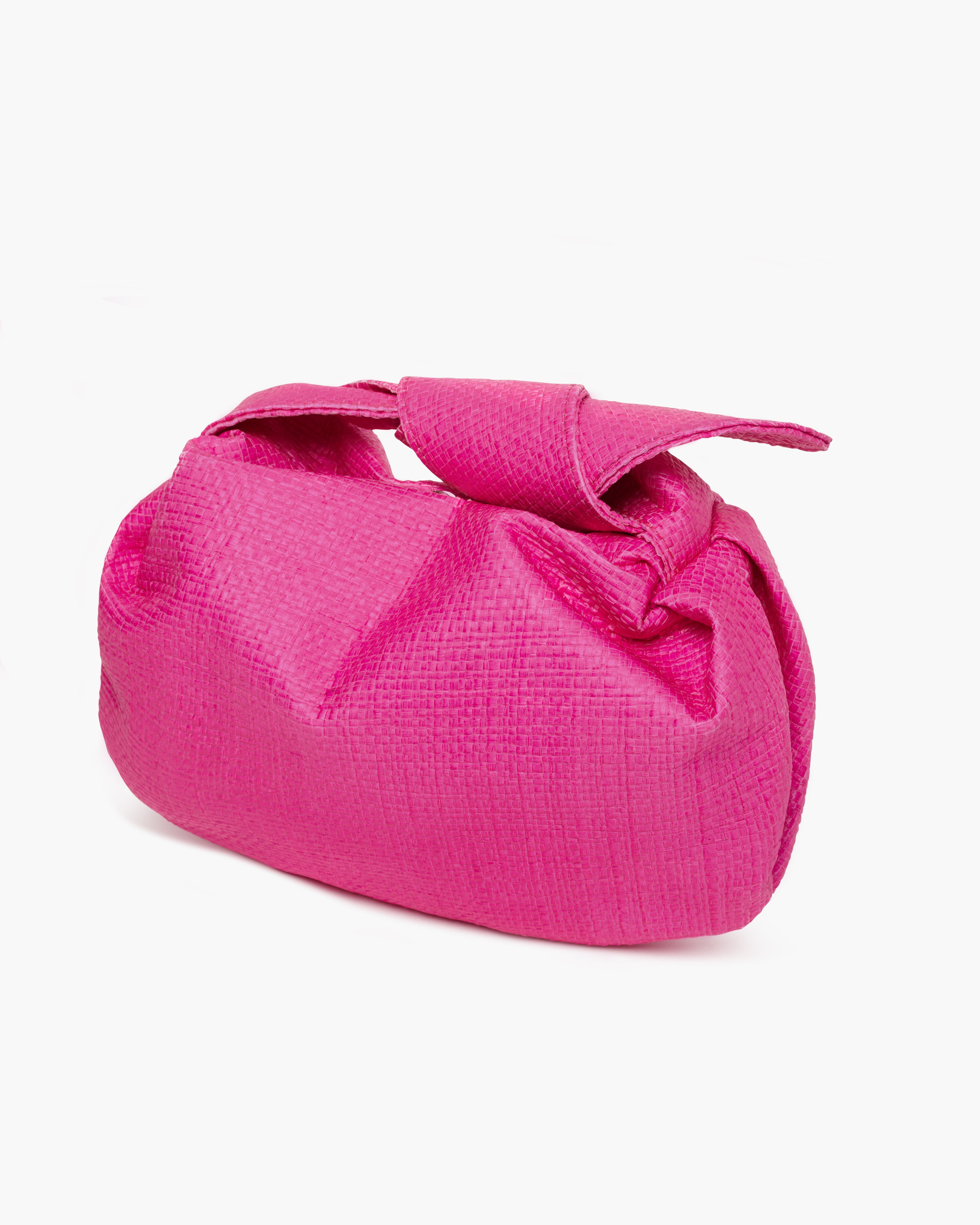 Bolso Cumbia Rafia Fucsia