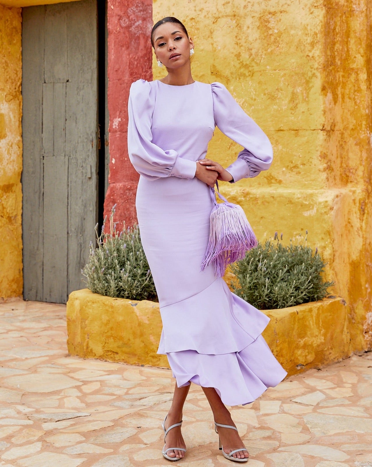 Cali Lavender Dress