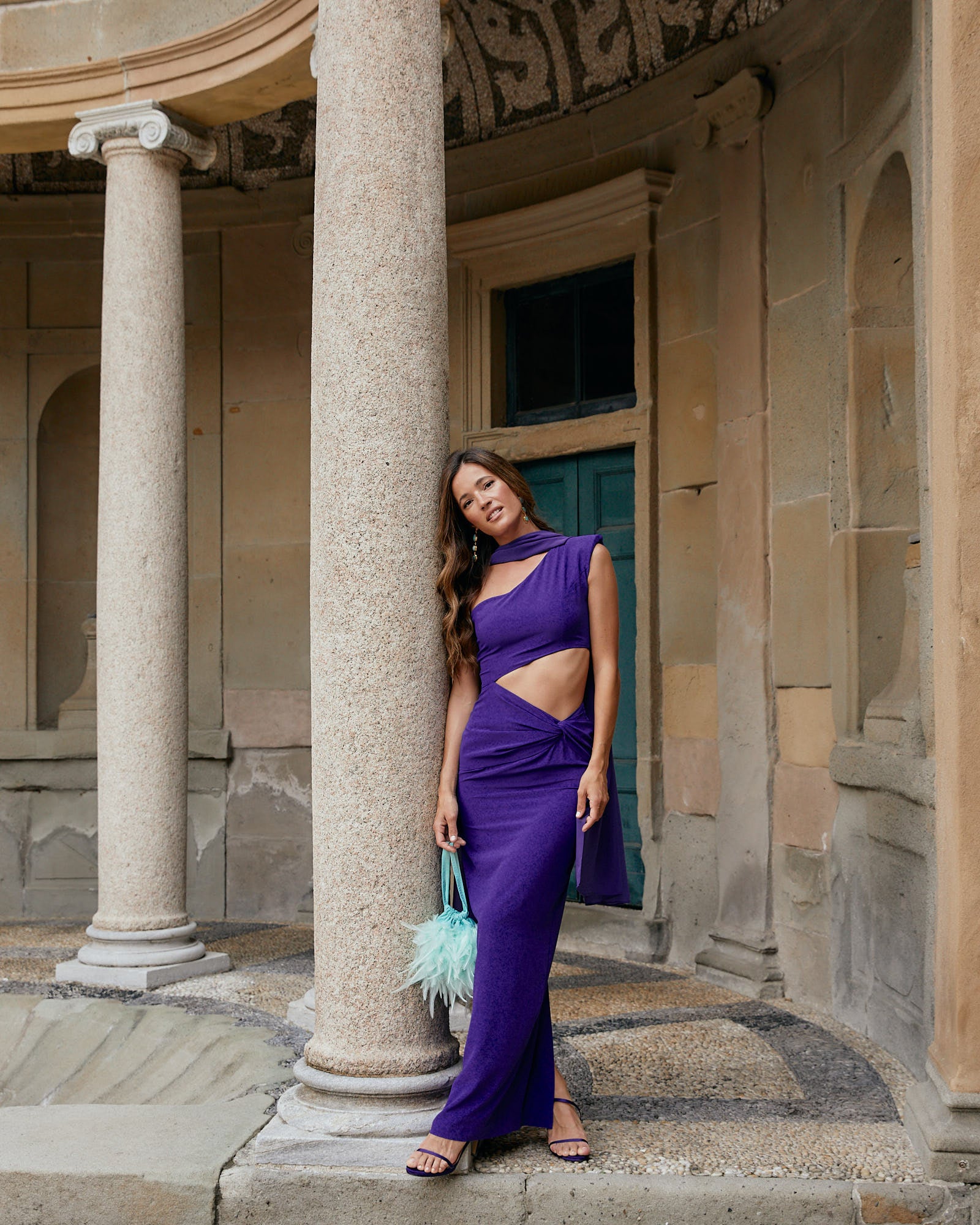 Tiber Purple Dress