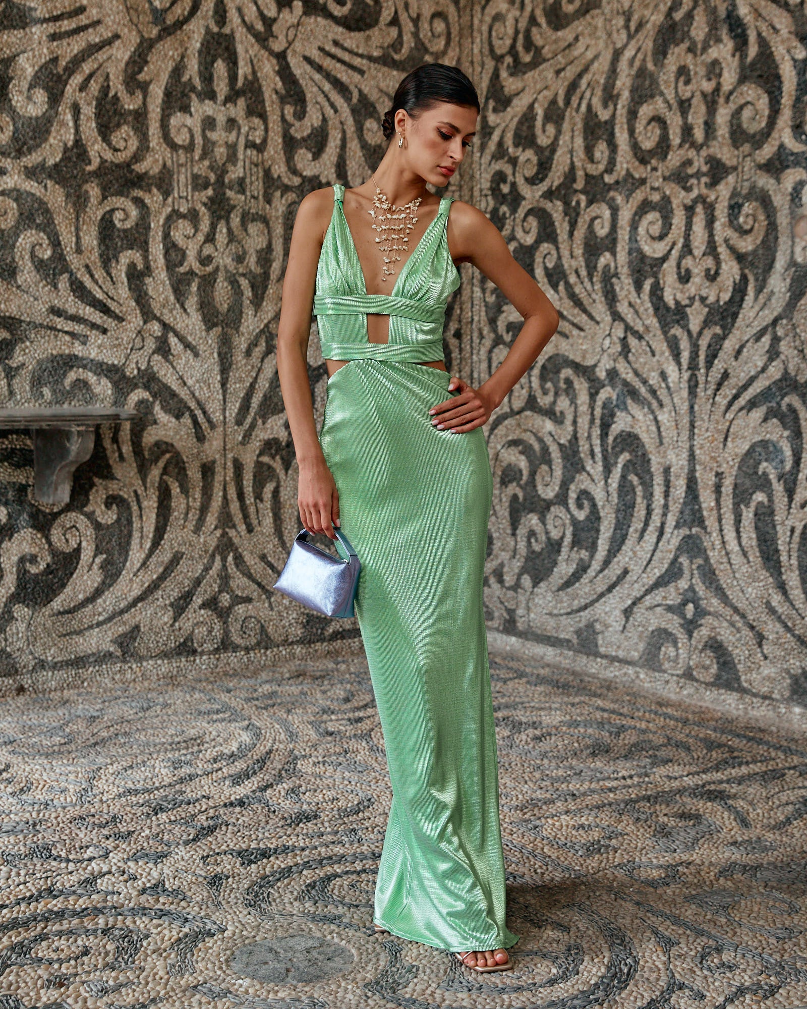 Aurelia Aquamarine Dress