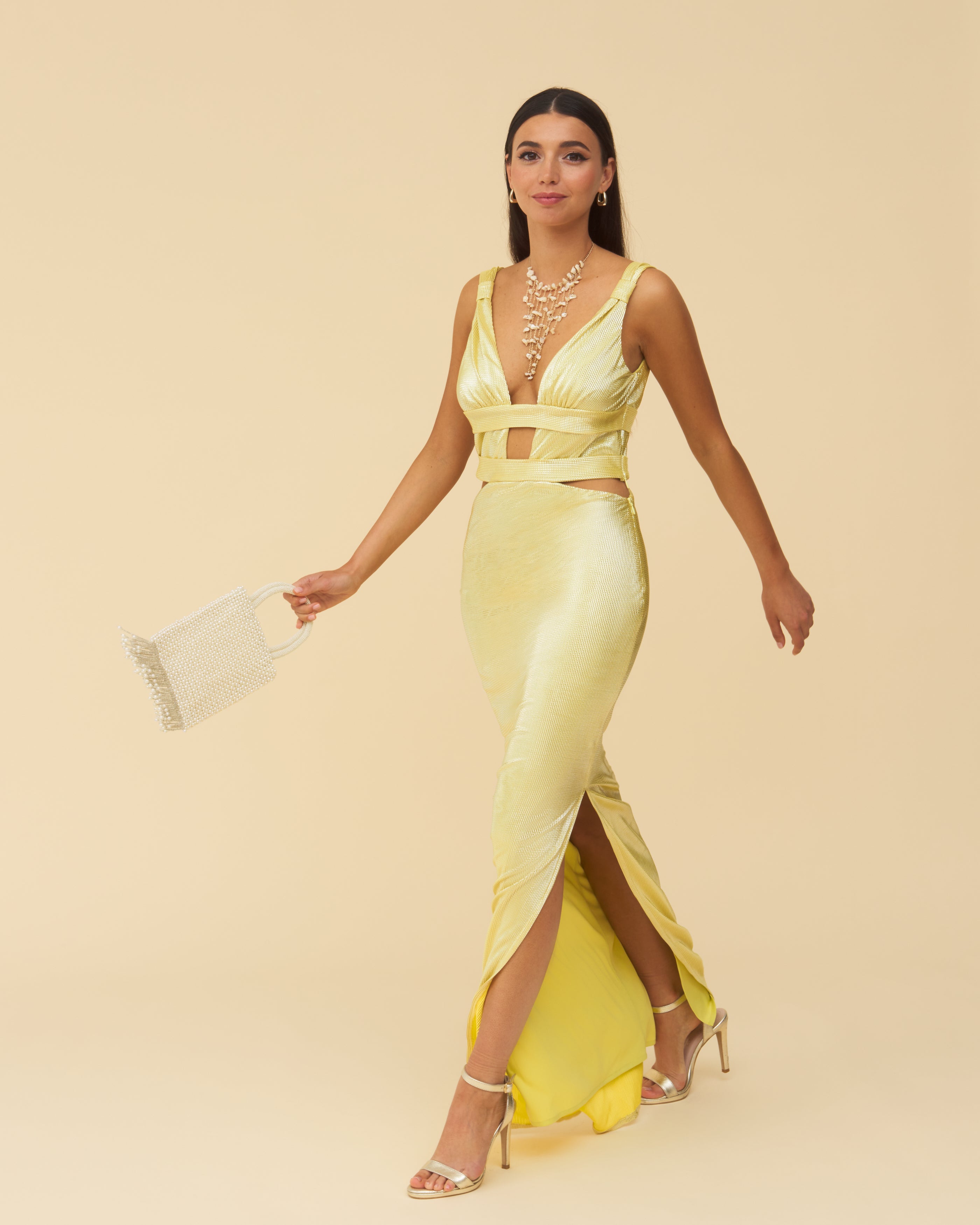 Aurelia Yellow Dress