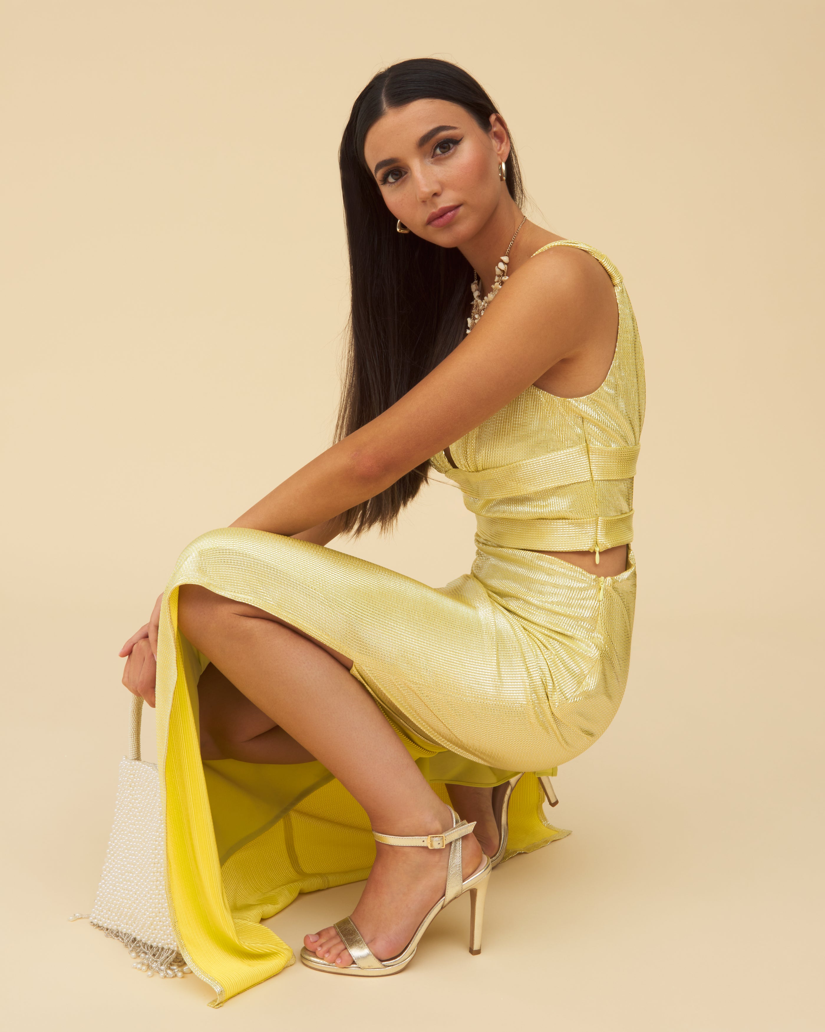 Aurelia Yellow Dress