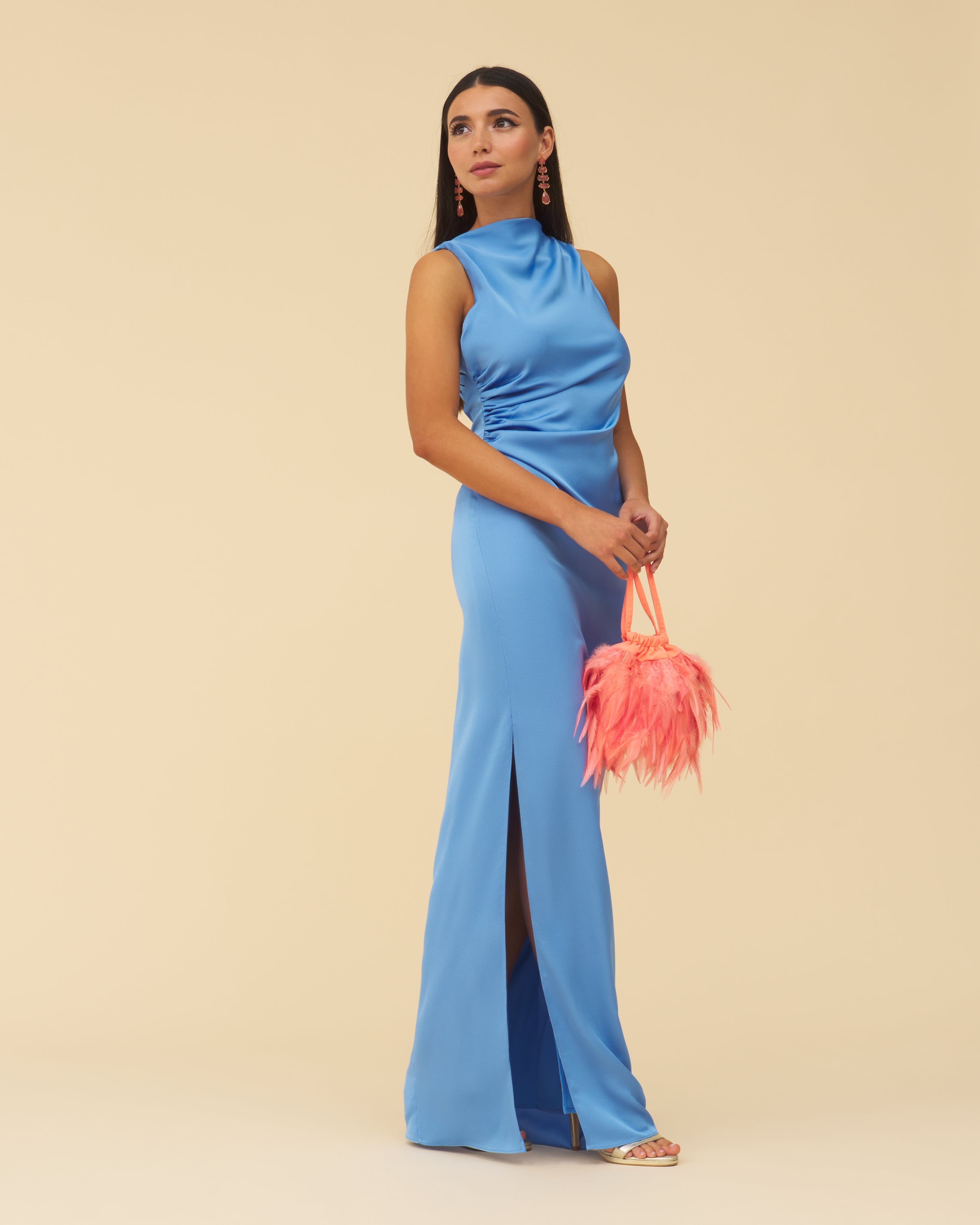 Vestido Renata Azul