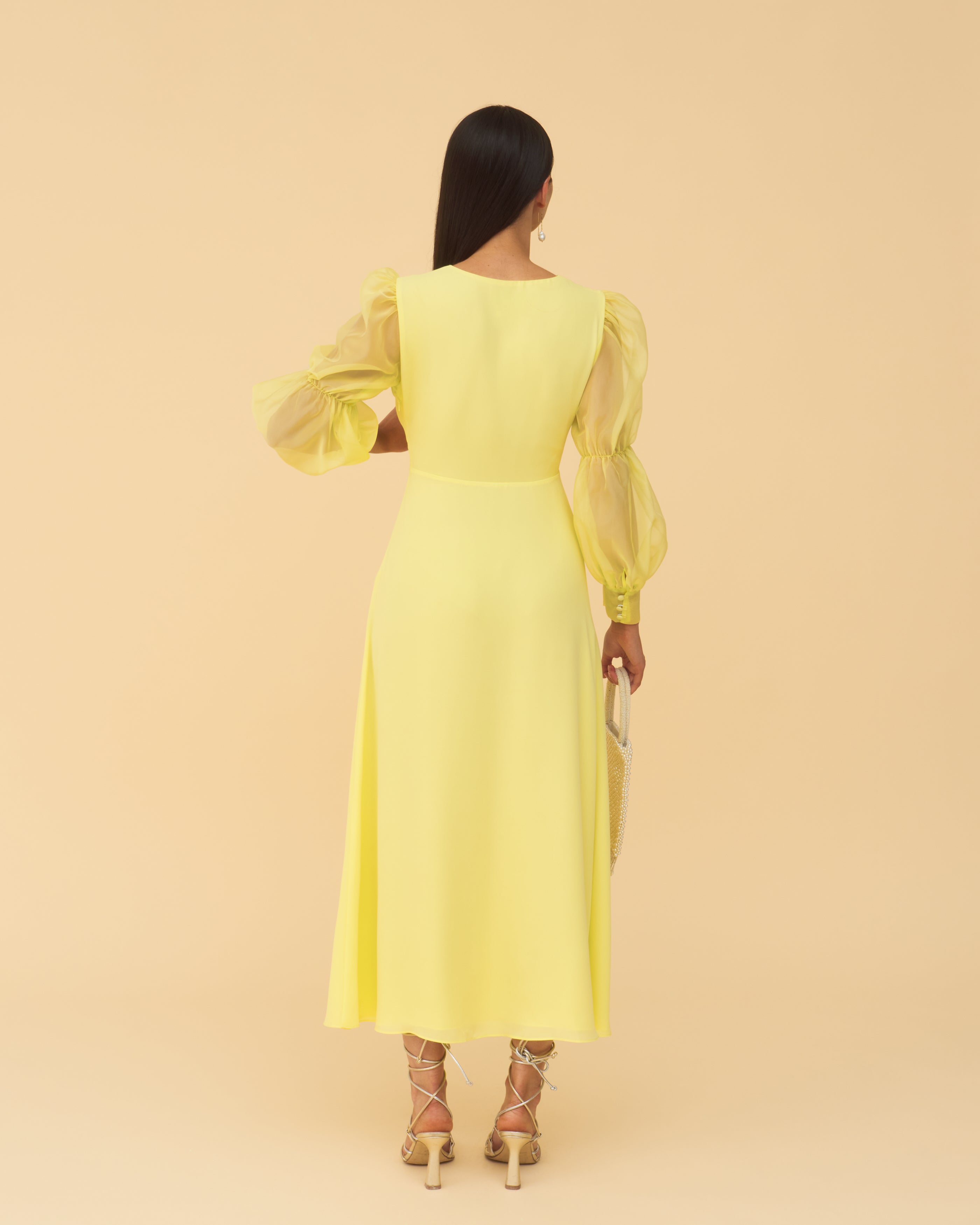 Jacinto Yellow Dress