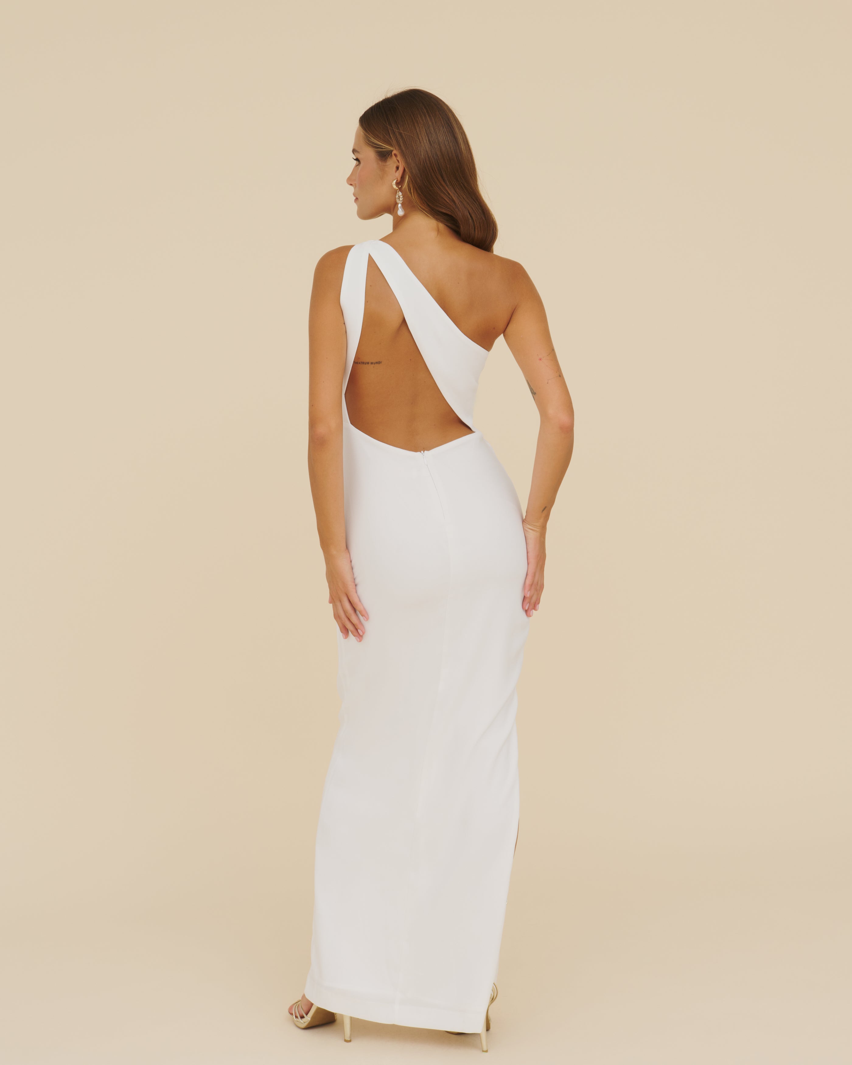Campania White Dress