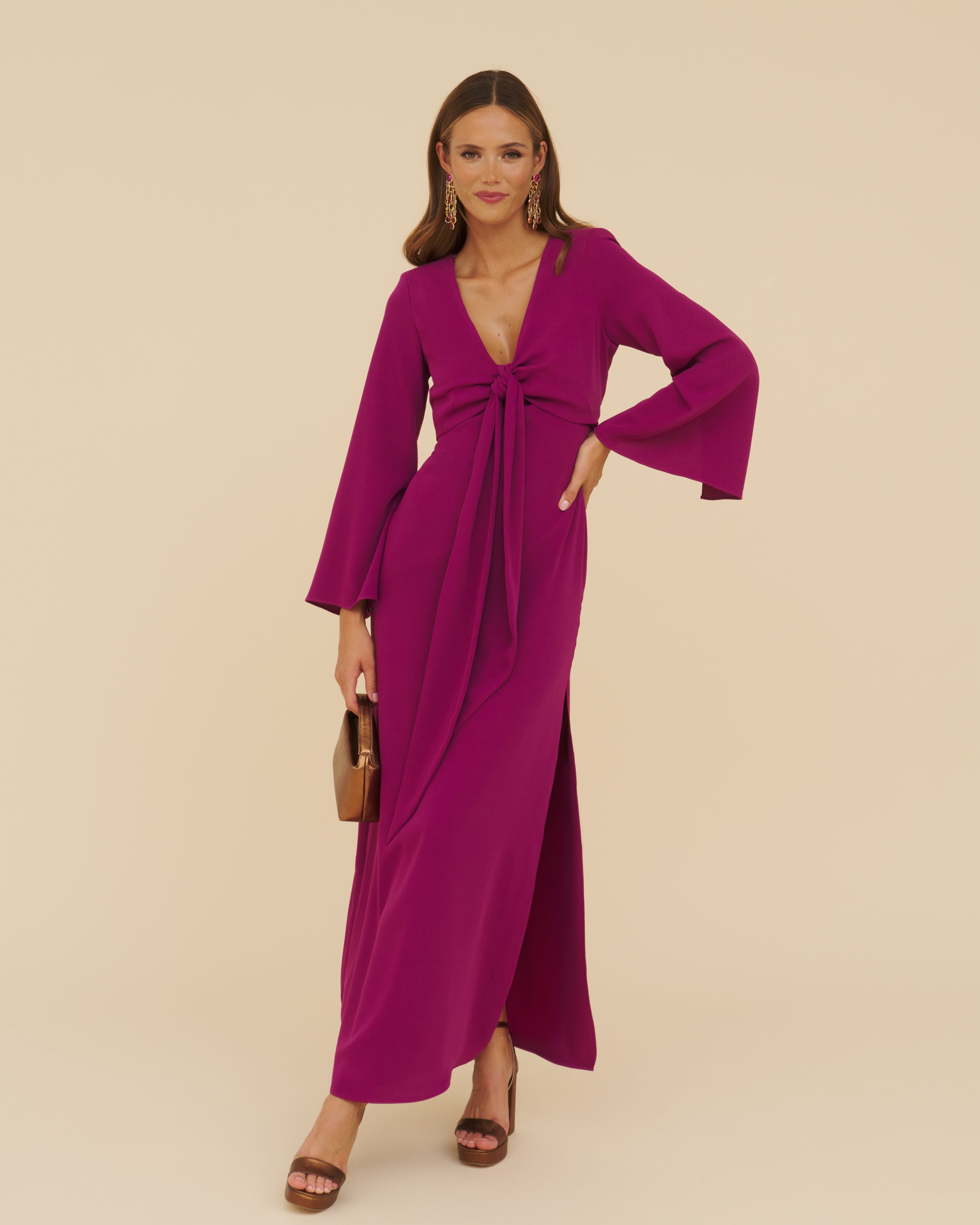 Gabi Purple Dress