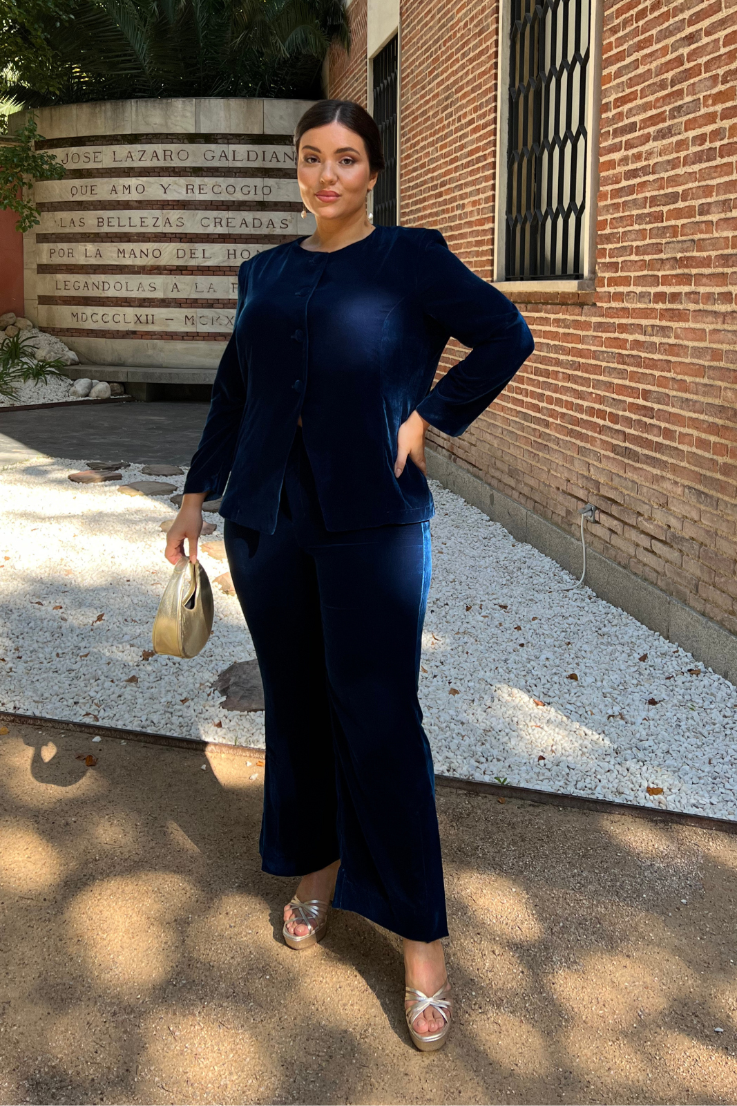 Pantalón Boreal Azul petróleo