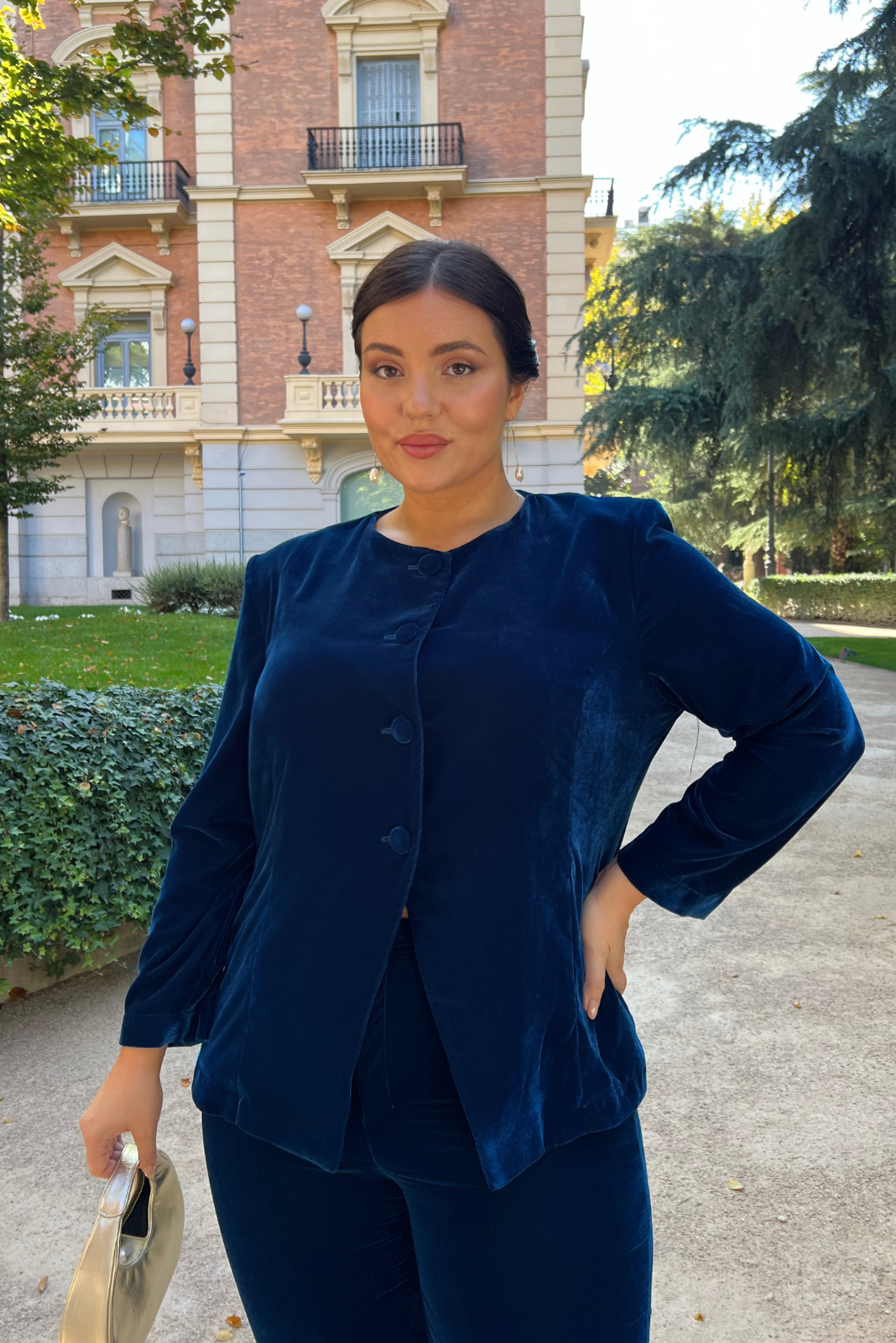 Blazer Boreal Azul petróleo