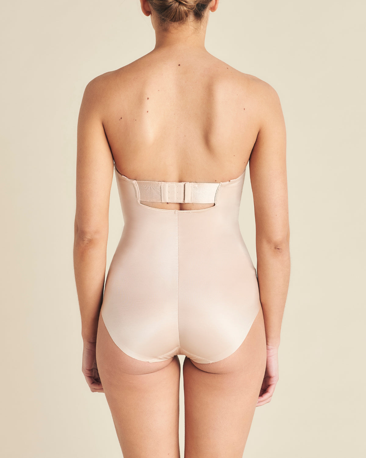Beige Strapless Slimming Bodysuit by SPANX