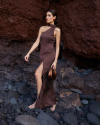 Vestido Luna Marrón