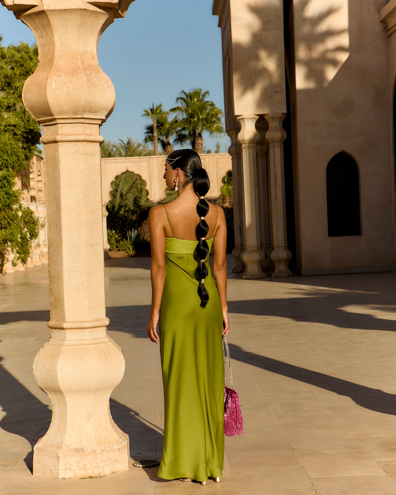 Brahma Green Dress