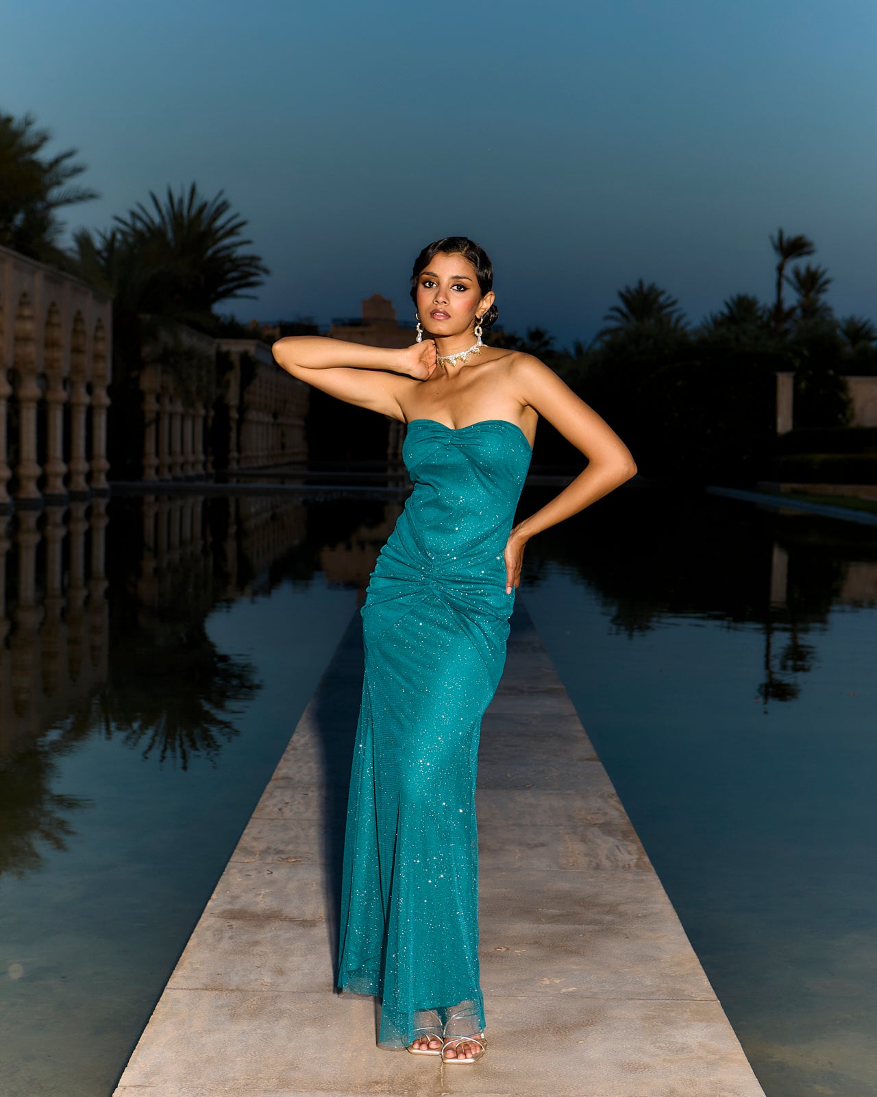 Vestido Delhi Esmeralda