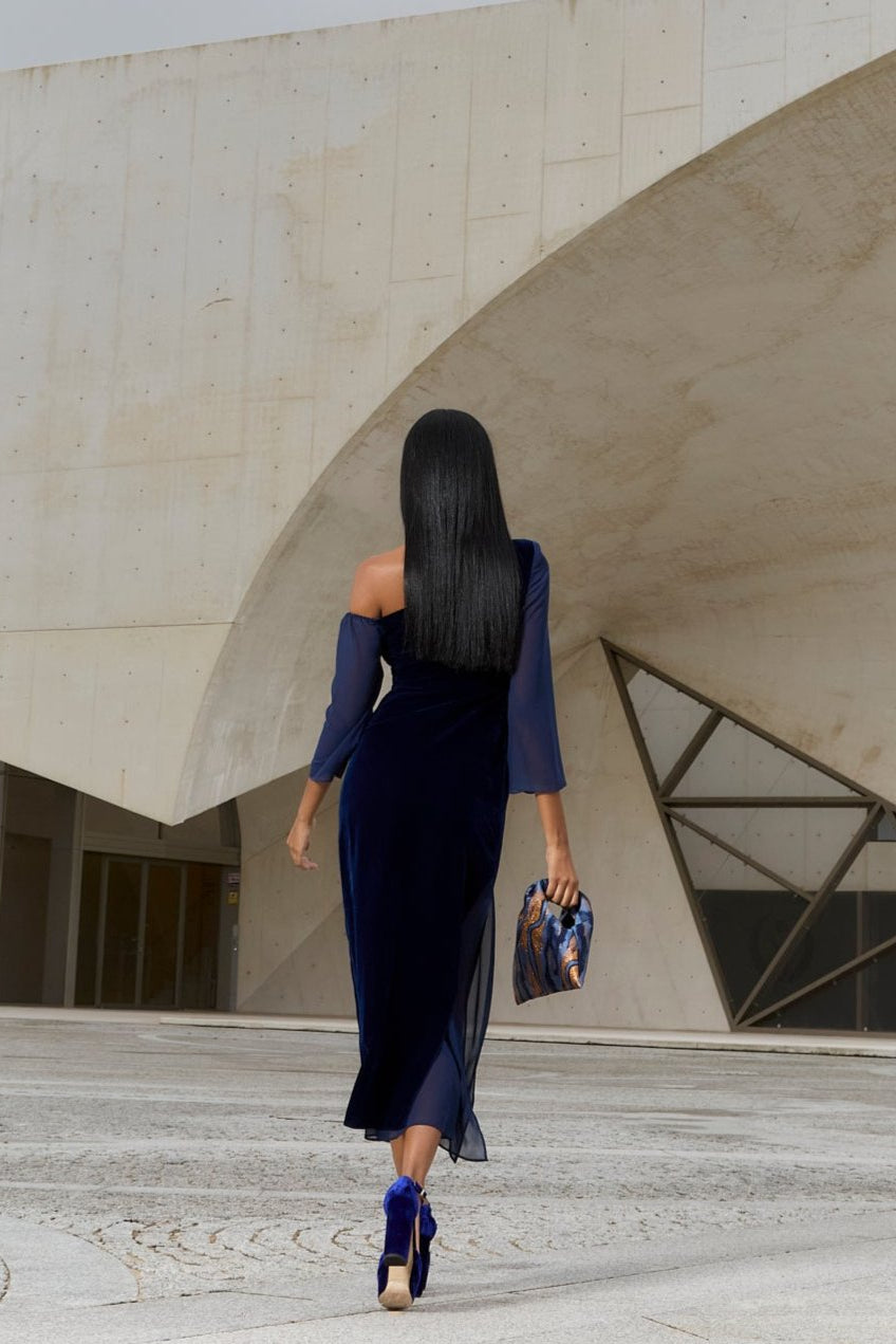 Vestido Turandot Marino