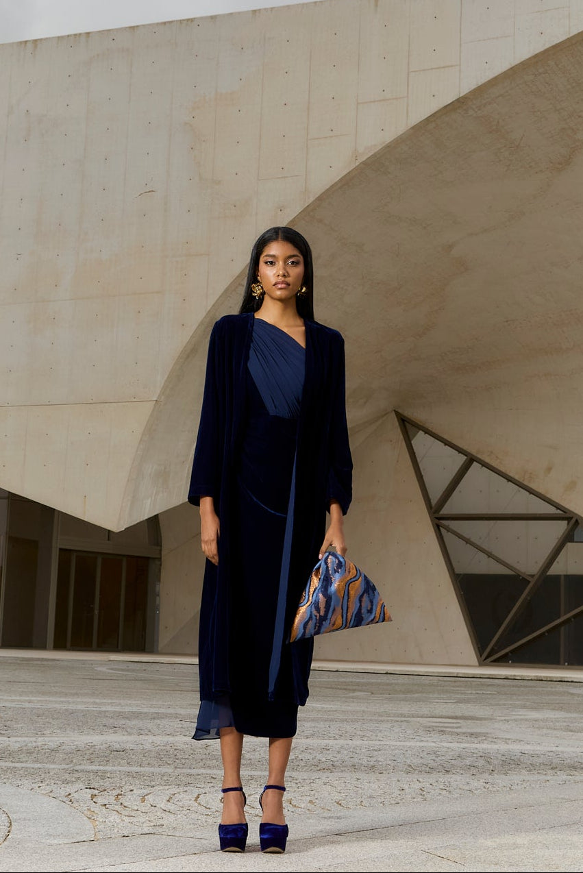 Vestido Turandot Marino