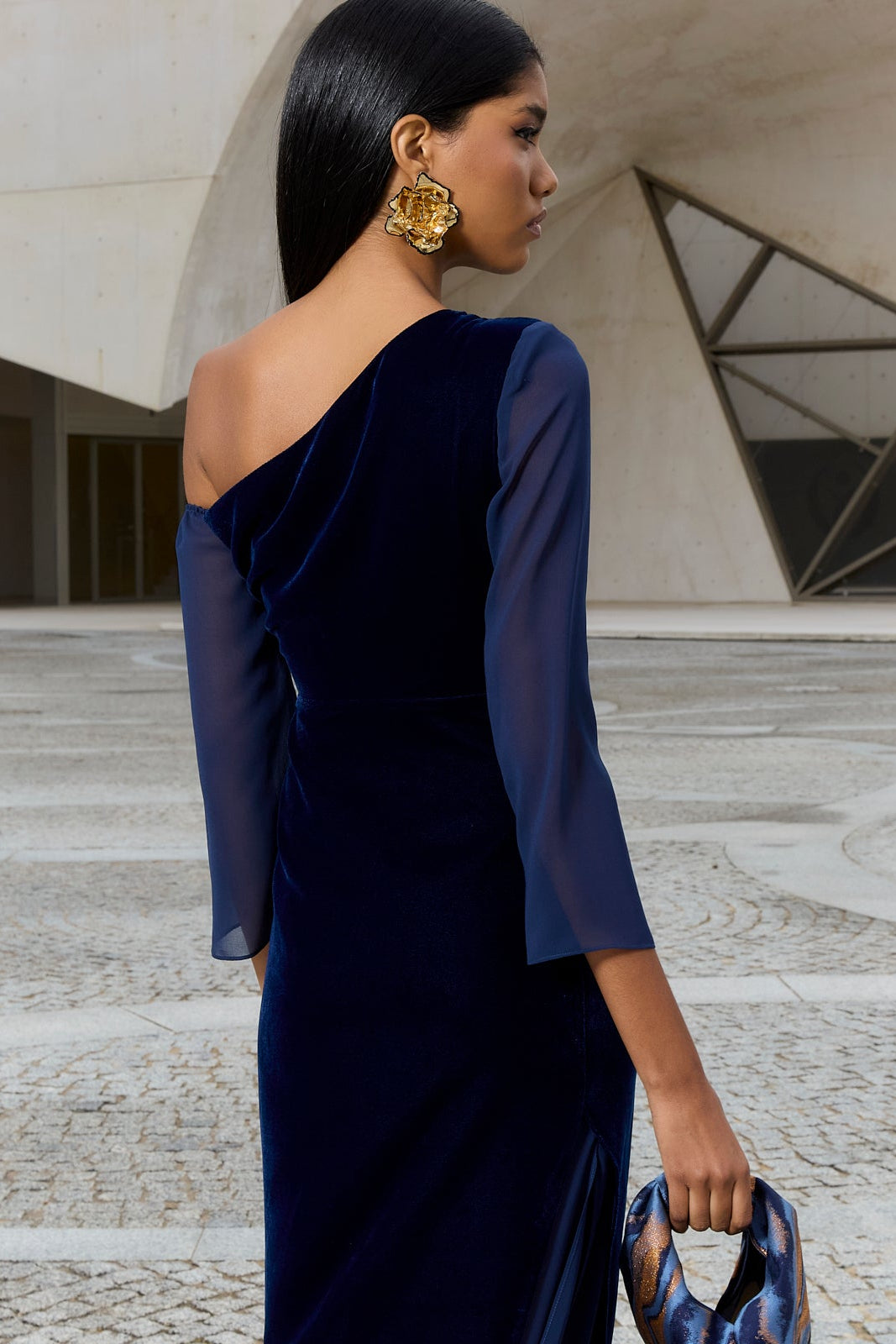 Vestido Turandot Marino