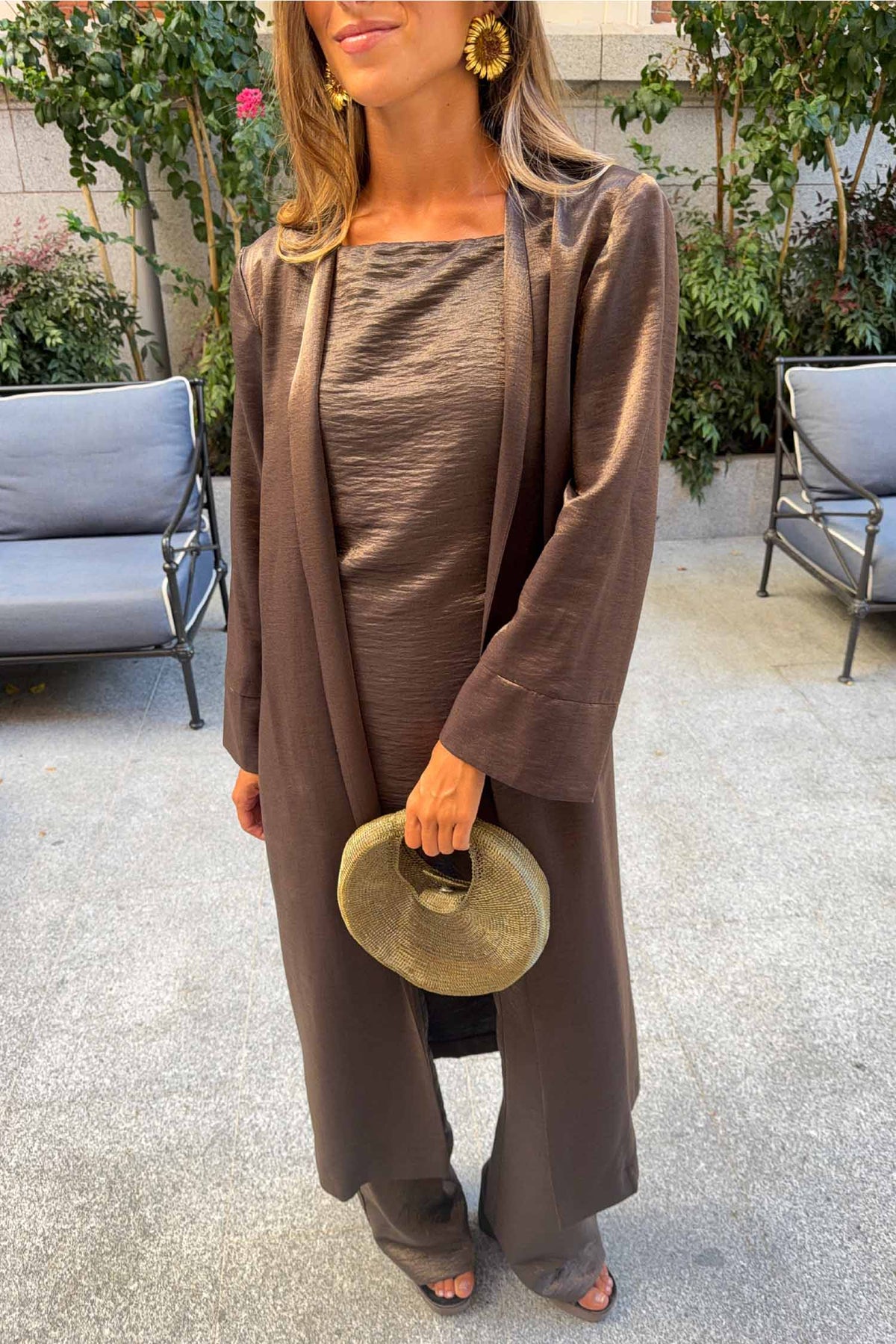 Kimono Nova Marrón