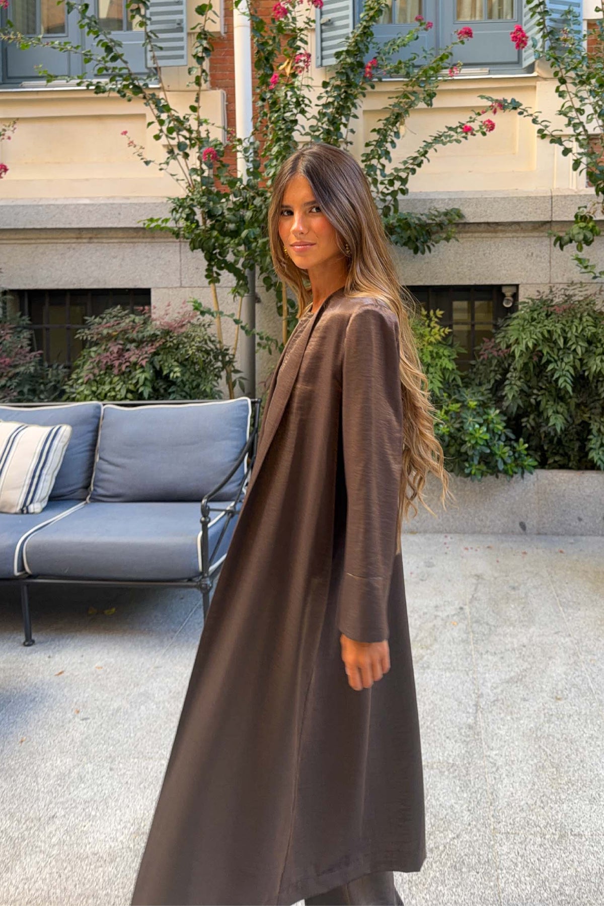 Kimono Nova Marrón