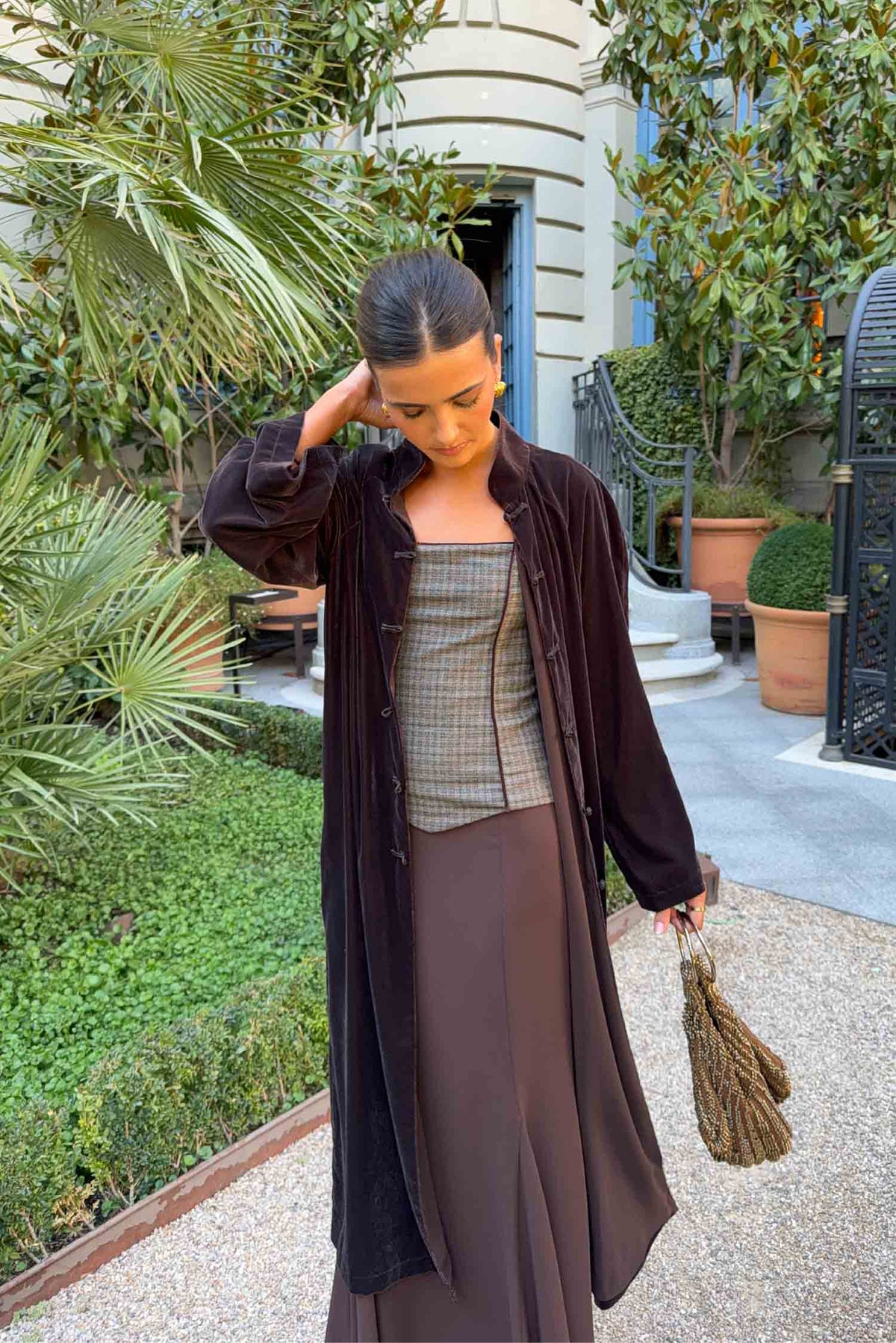 Vestido Augusta Windsor Chocolate